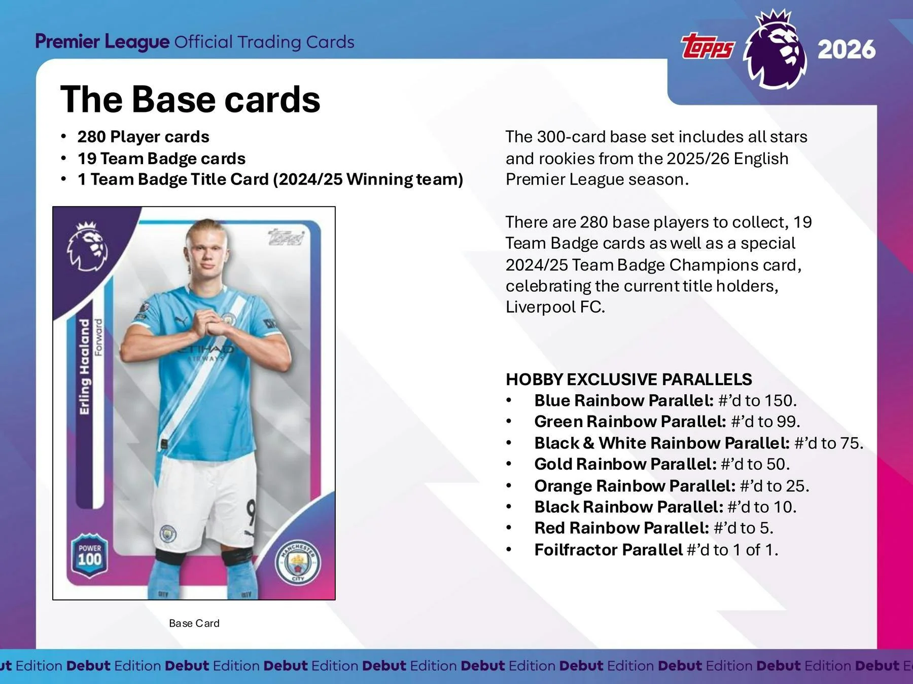 2025-26 Topps Premier League EPL Soccer Hobby Box | Columbia Sports Cards - Image 5