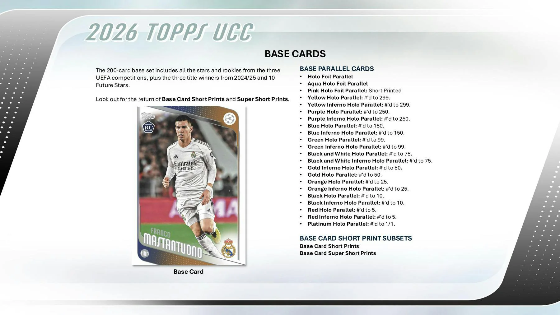2025/26 Topps UEFA Club Competitions Soccer 7-Pack Blaster Box | Columbia Sports Cards - Image 3
