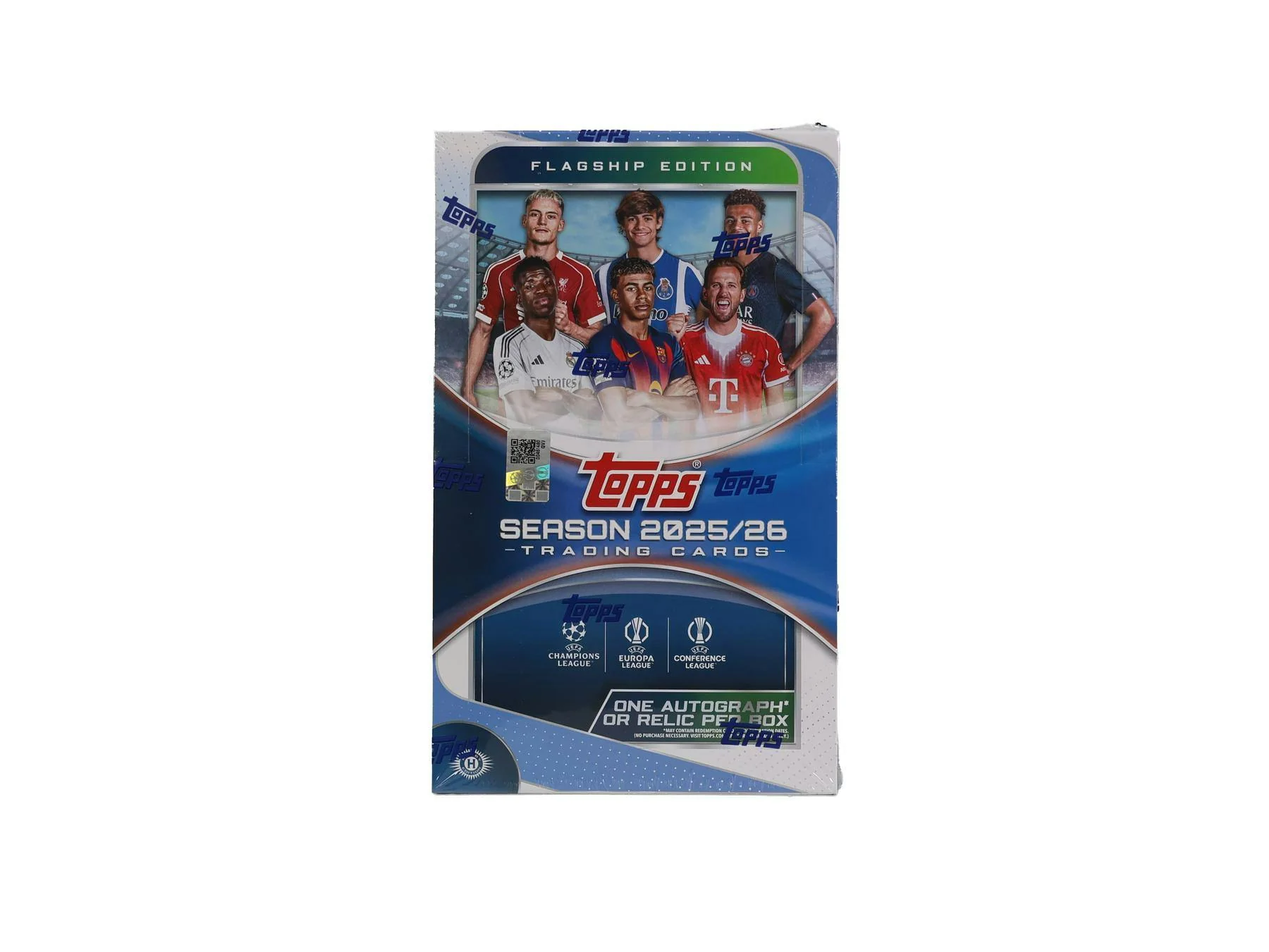 2025/26 Topps UEFA Club Competitions Soccer Hobby Box | Columbia Sports Cards