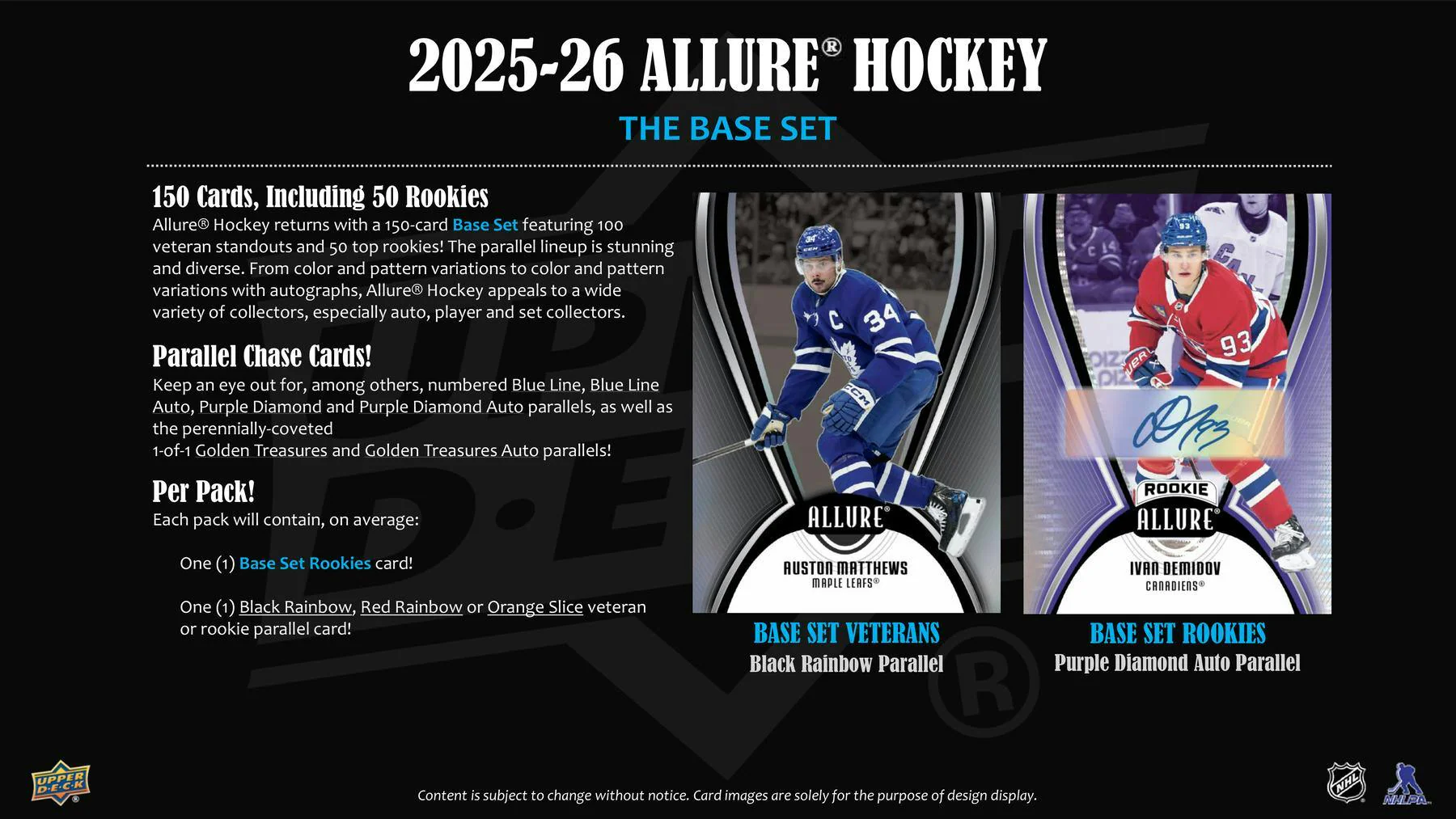 2025/26 Upper Deck Allure Hockey Hobby Box - Image 2
