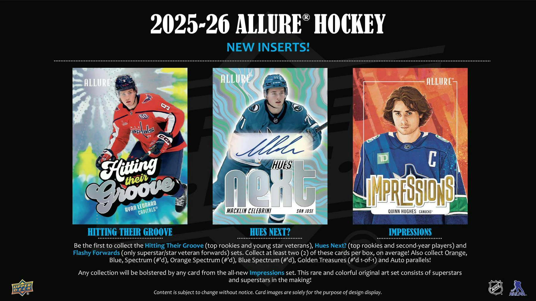2025/26 Upper Deck Allure Hockey Hobby Box - Image 5