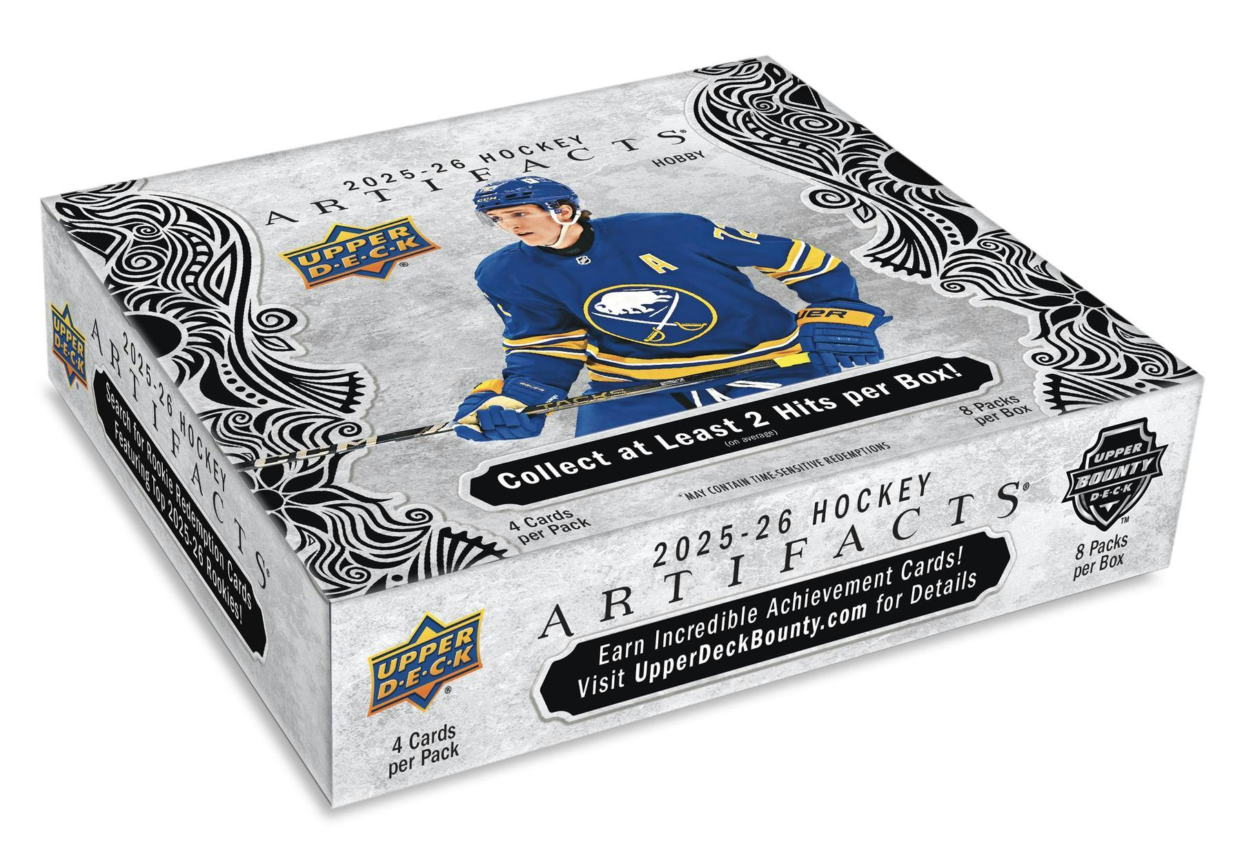 2025/26 Upper Deck Artifacts Hockey Hobby Box | Columbia Sports Cards