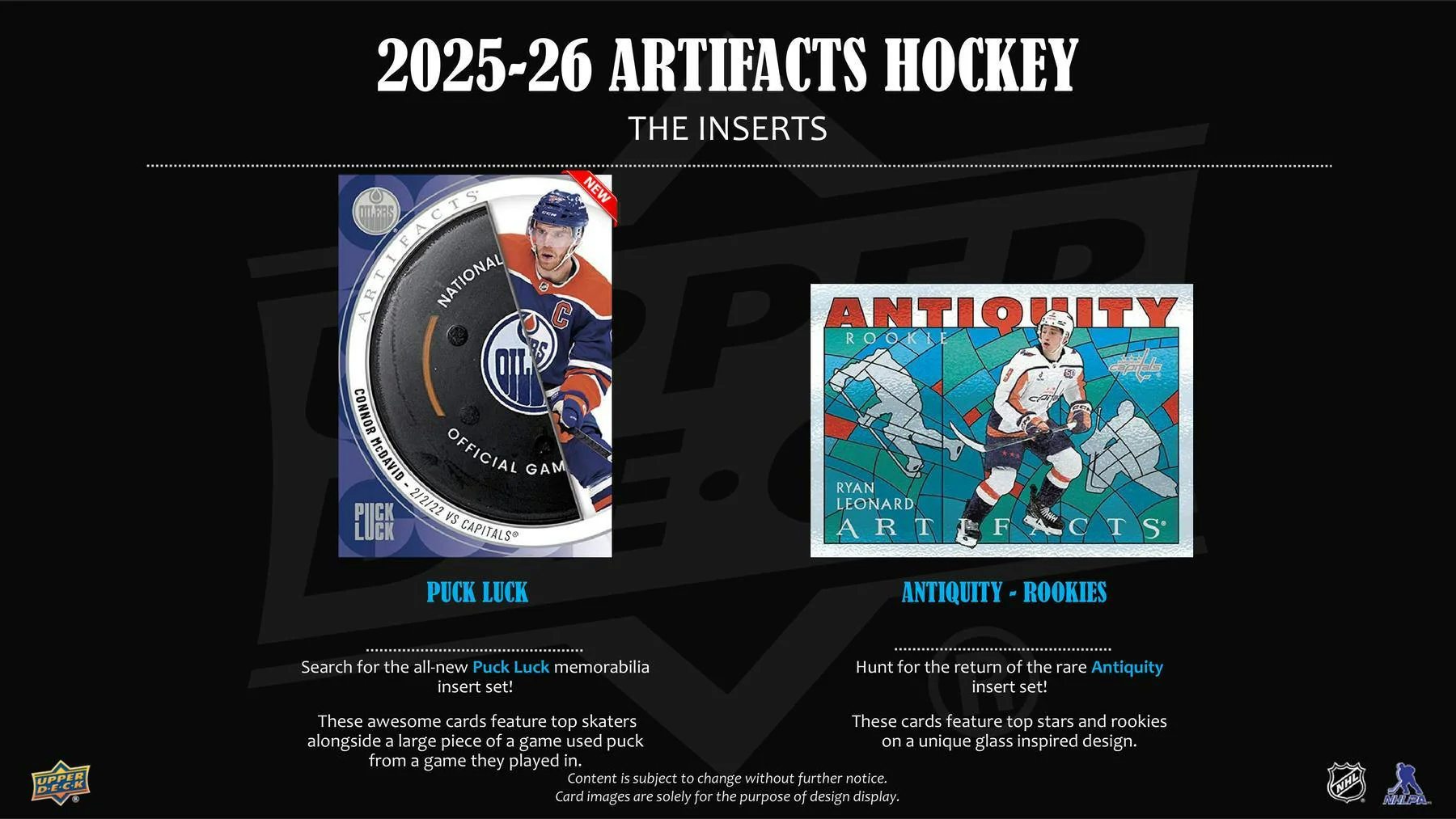 2025/26 Upper Deck Artifacts Hockey Hobby Box | Columbia Sports Cards - Image 4