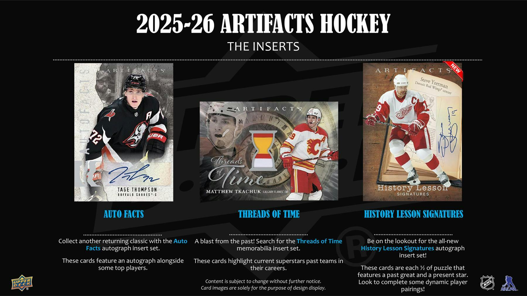 2025/26 Upper Deck Artifacts Hockey Hobby Box | Columbia Sports Cards - Image 5