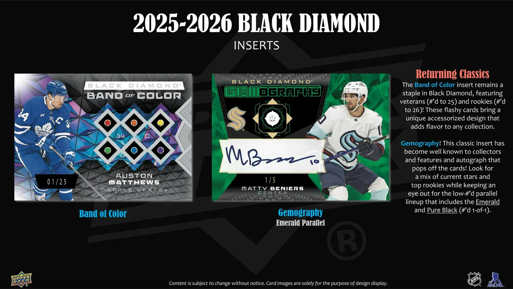 2025-26 Upper Deck Black Diamond Hockey Hobby Box - Image 3