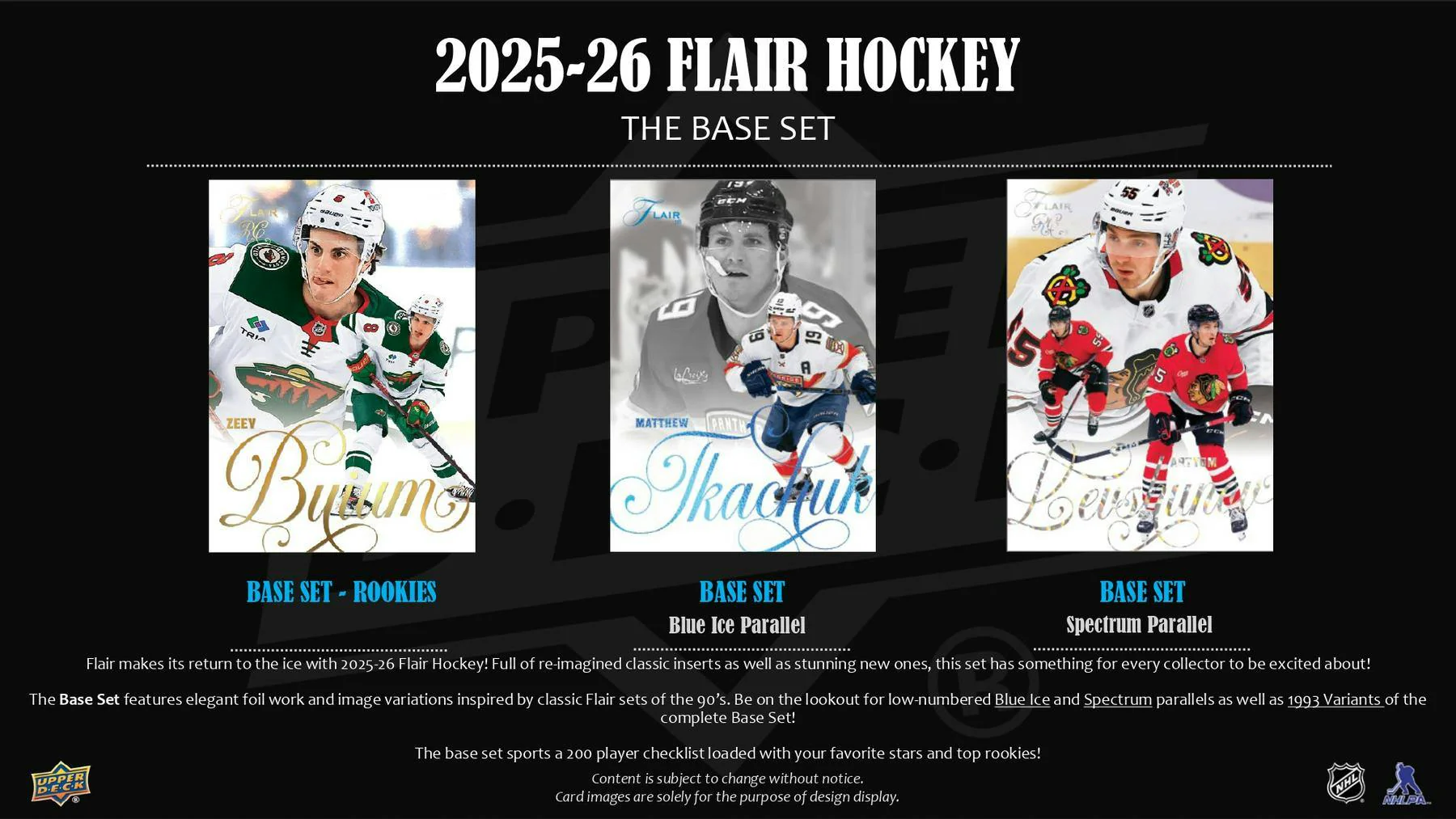 2025-26 Upper Deck Flair Hockey Hobby Box - Image 3