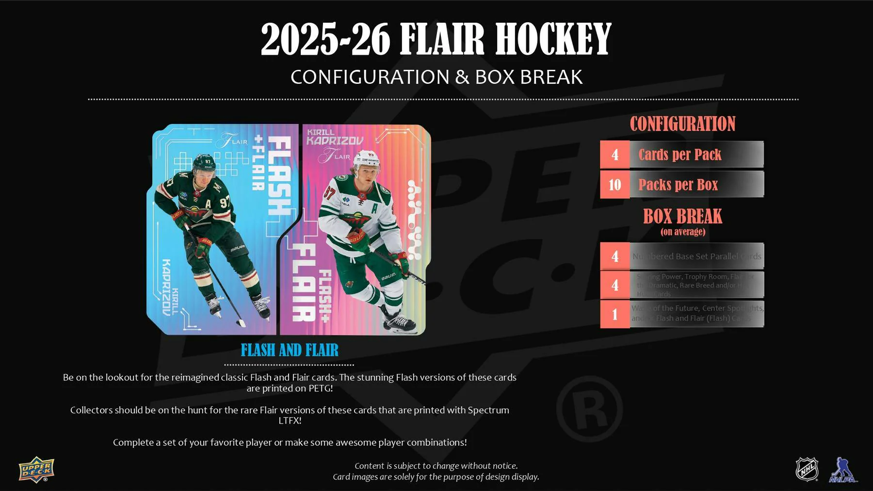 2025-26 Upper Deck Flair Hockey Hobby Box - Image 6