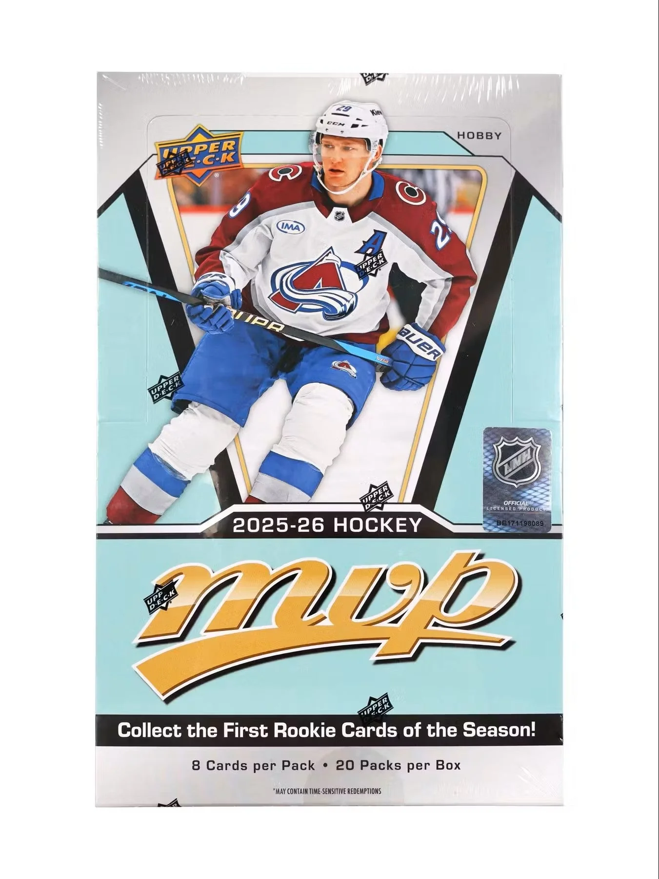 2025/26 Upper Deck MVP Hockey Hobby Box