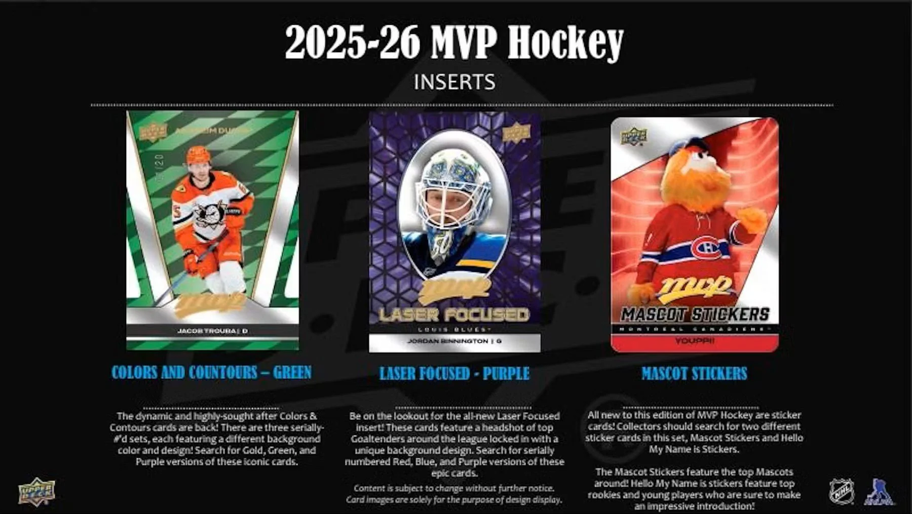 2025/26 Upper Deck MVP Hockey Hobby Box - Image 5