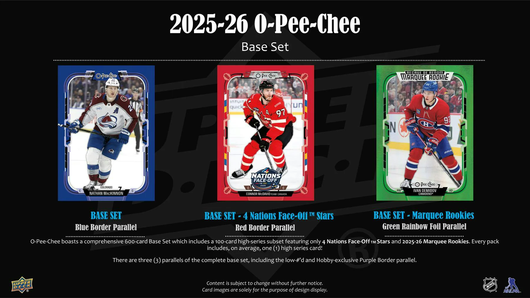 2025/26 Upper Deck O-Pee-Chee Hockey Hobby Box - Image 2