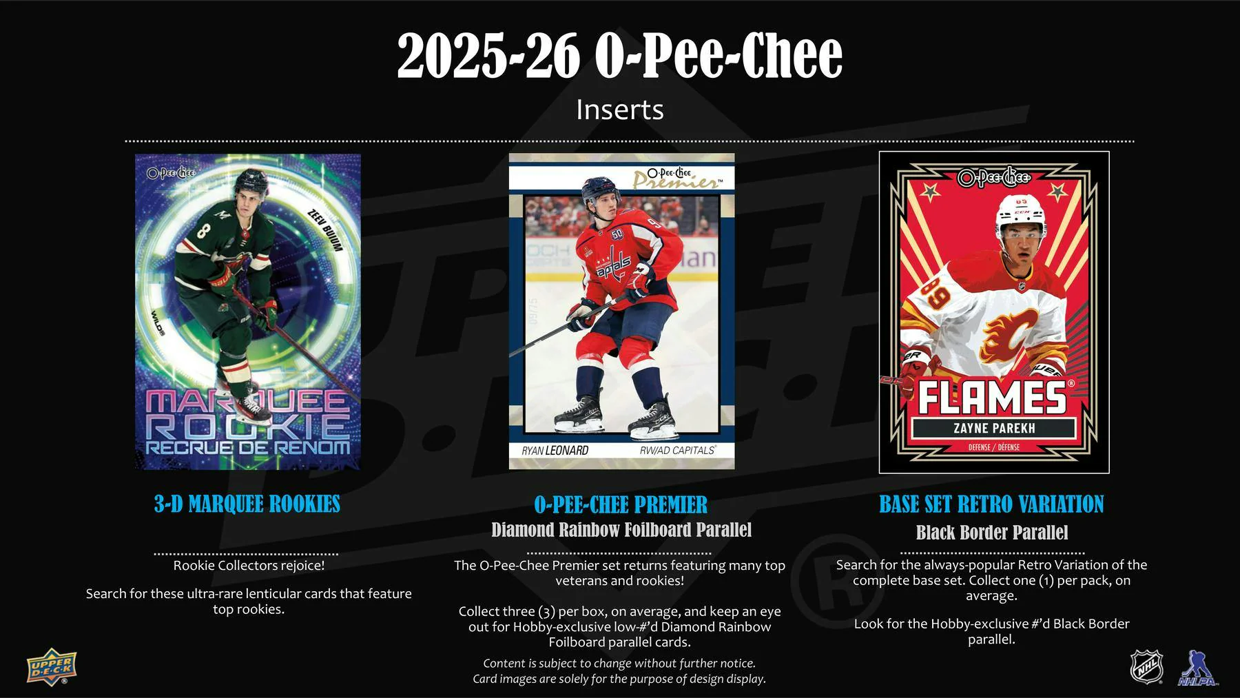 2025/26 Upper Deck O-Pee-Chee Hockey Hobby Box - Image 3