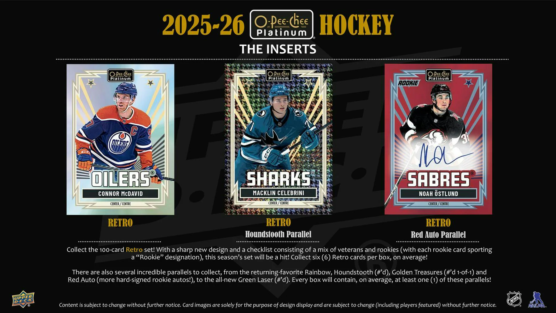 2025/26 Upper Deck O-Pee-Chee Platinum Hockey Hobby Box - Image 5