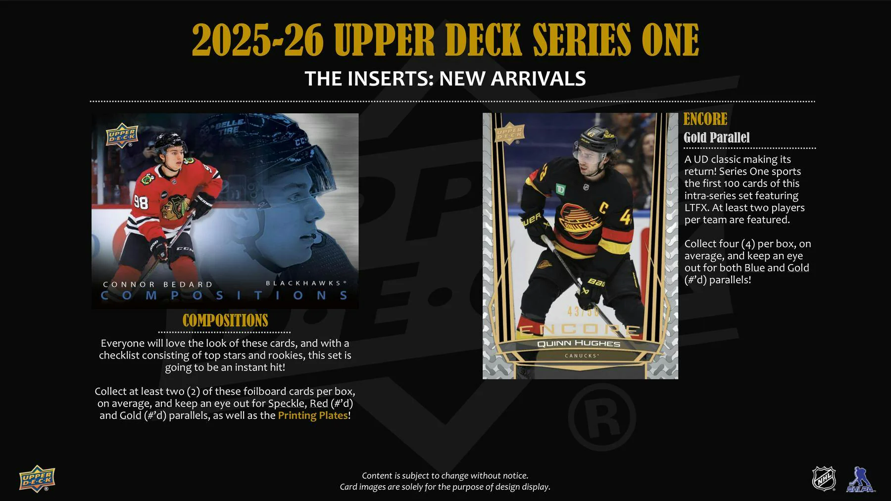2025/26 Upper Deck Series 1 Hockey Hobby Box - Image 10