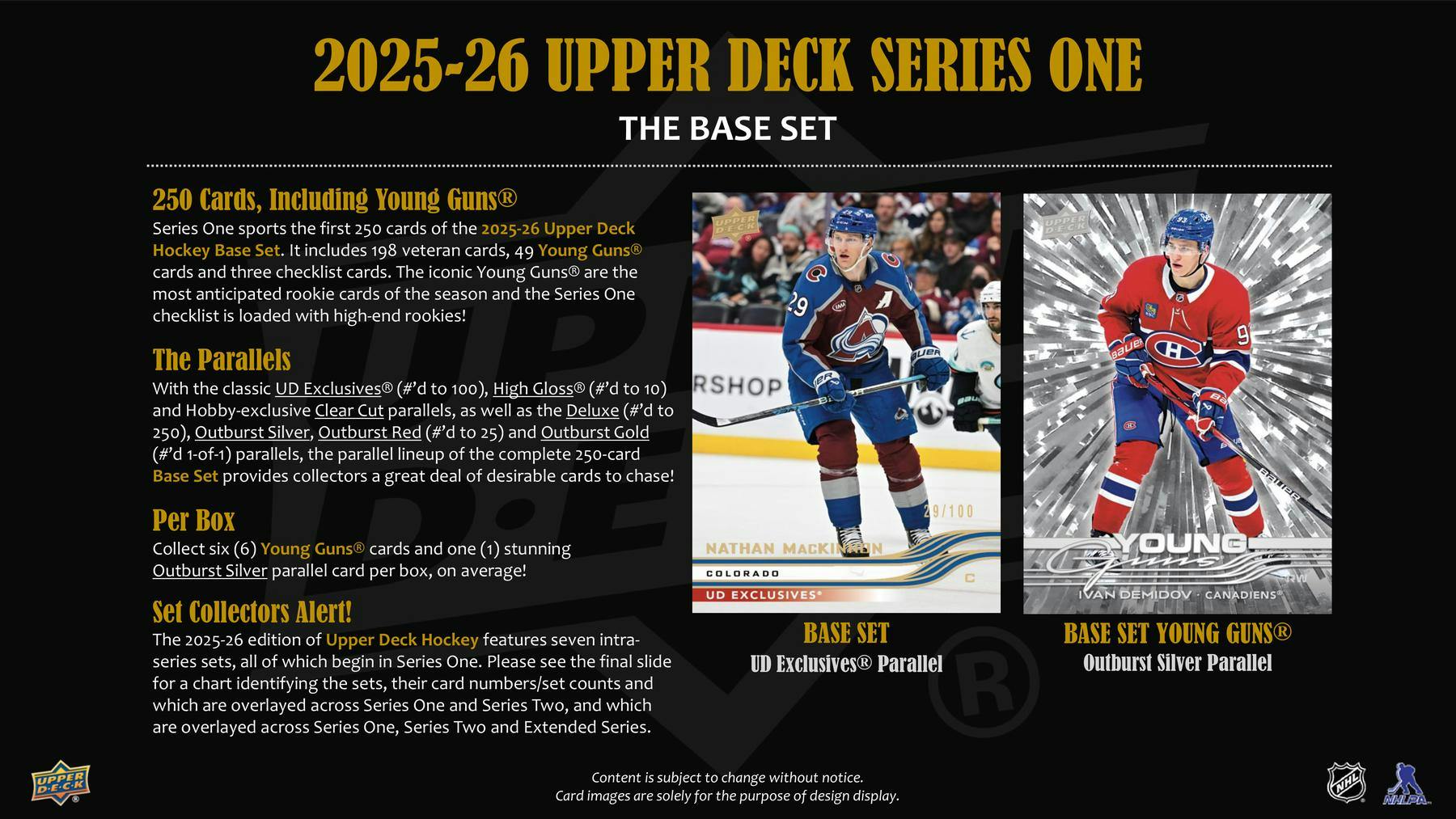2025/26 Upper Deck Series 1 Hockey Hobby Box - Image 4