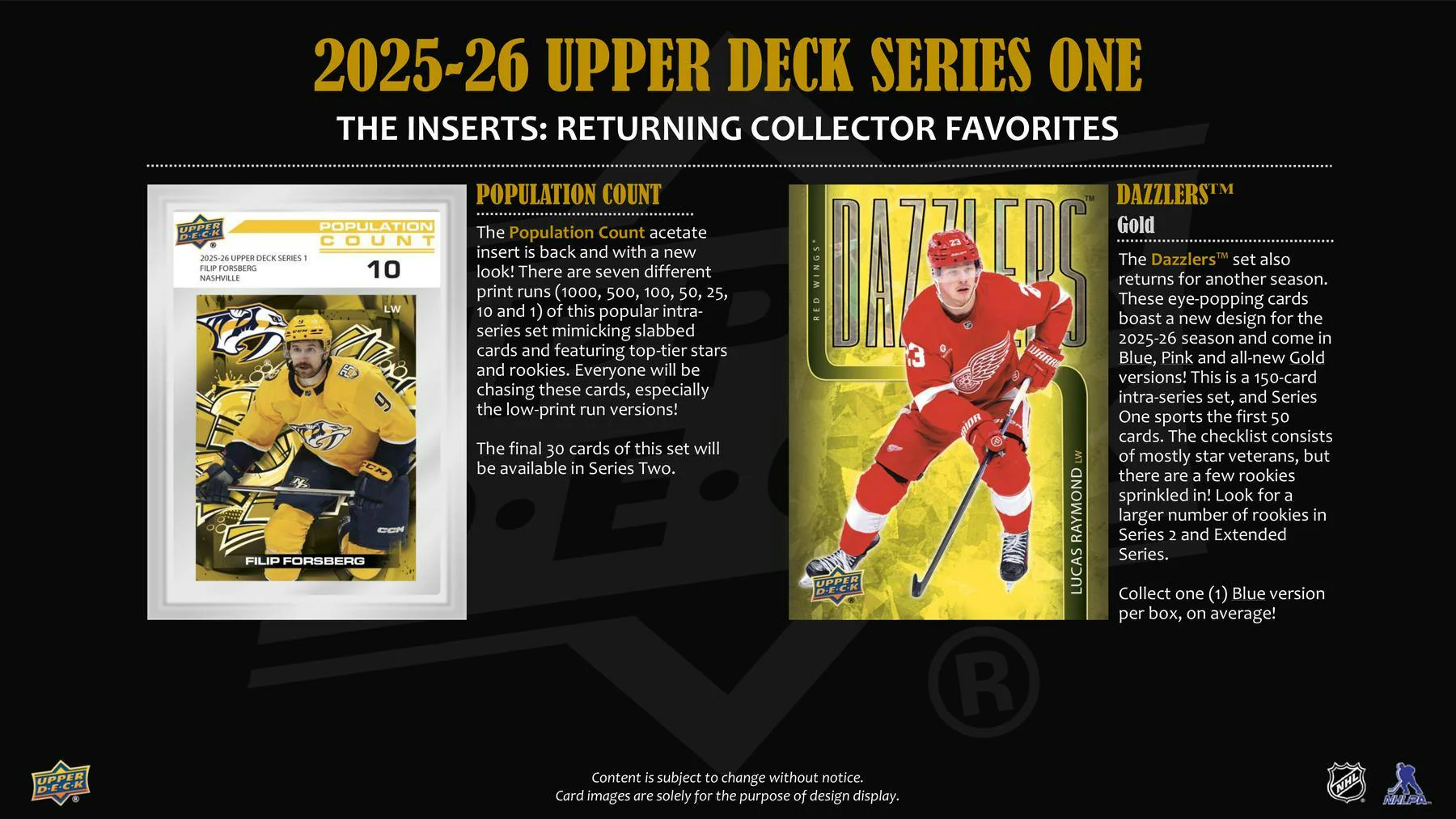 2025/26 Upper Deck Series 1 Hockey Hobby Box - Image 6