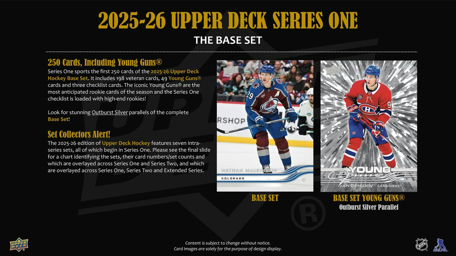 2025-26 Upper Deck Series 1 Hockey Tin Box - Image 2