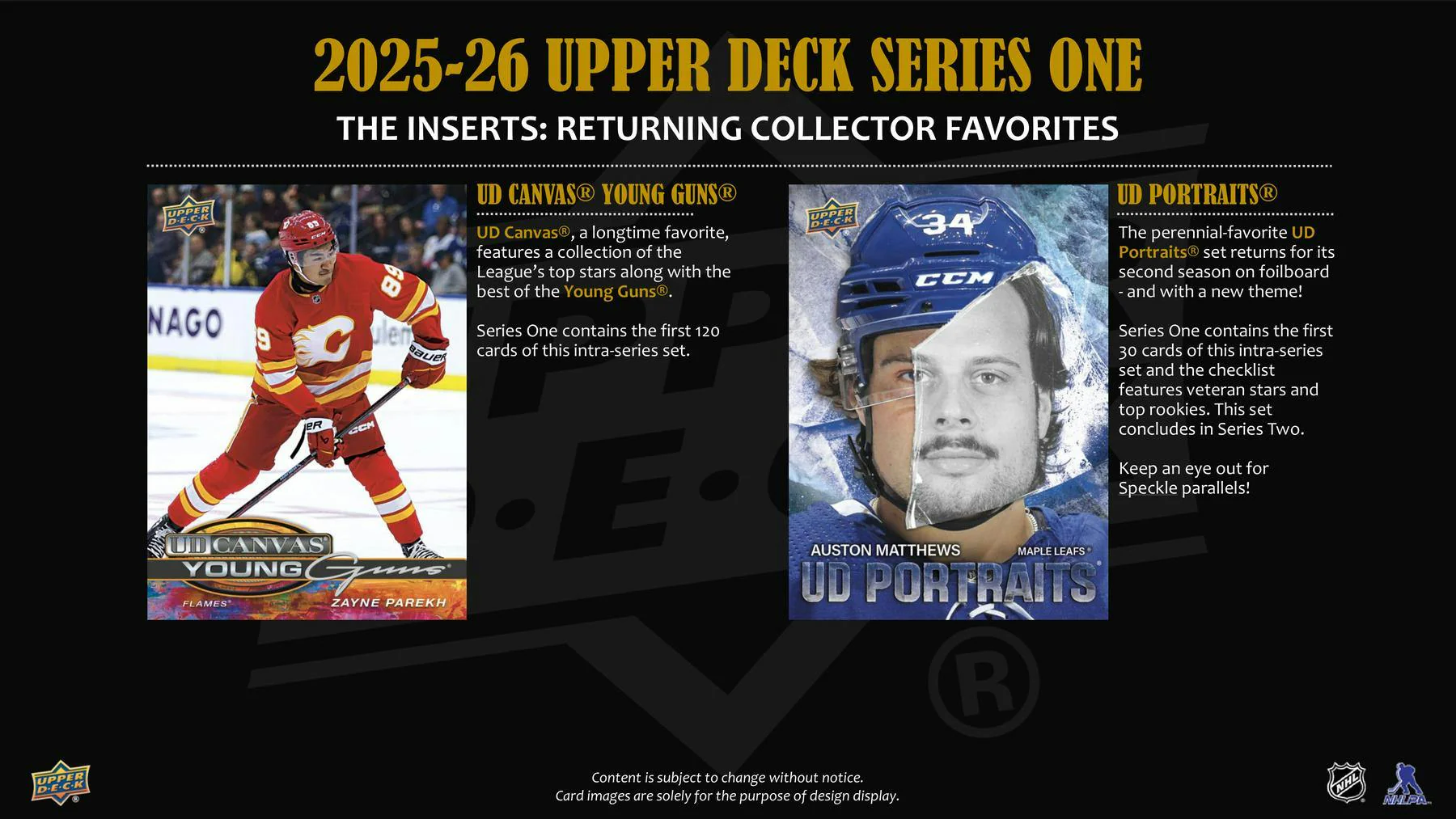 2025-26 Upper Deck Series 1 Hockey Tin Box - Image 3