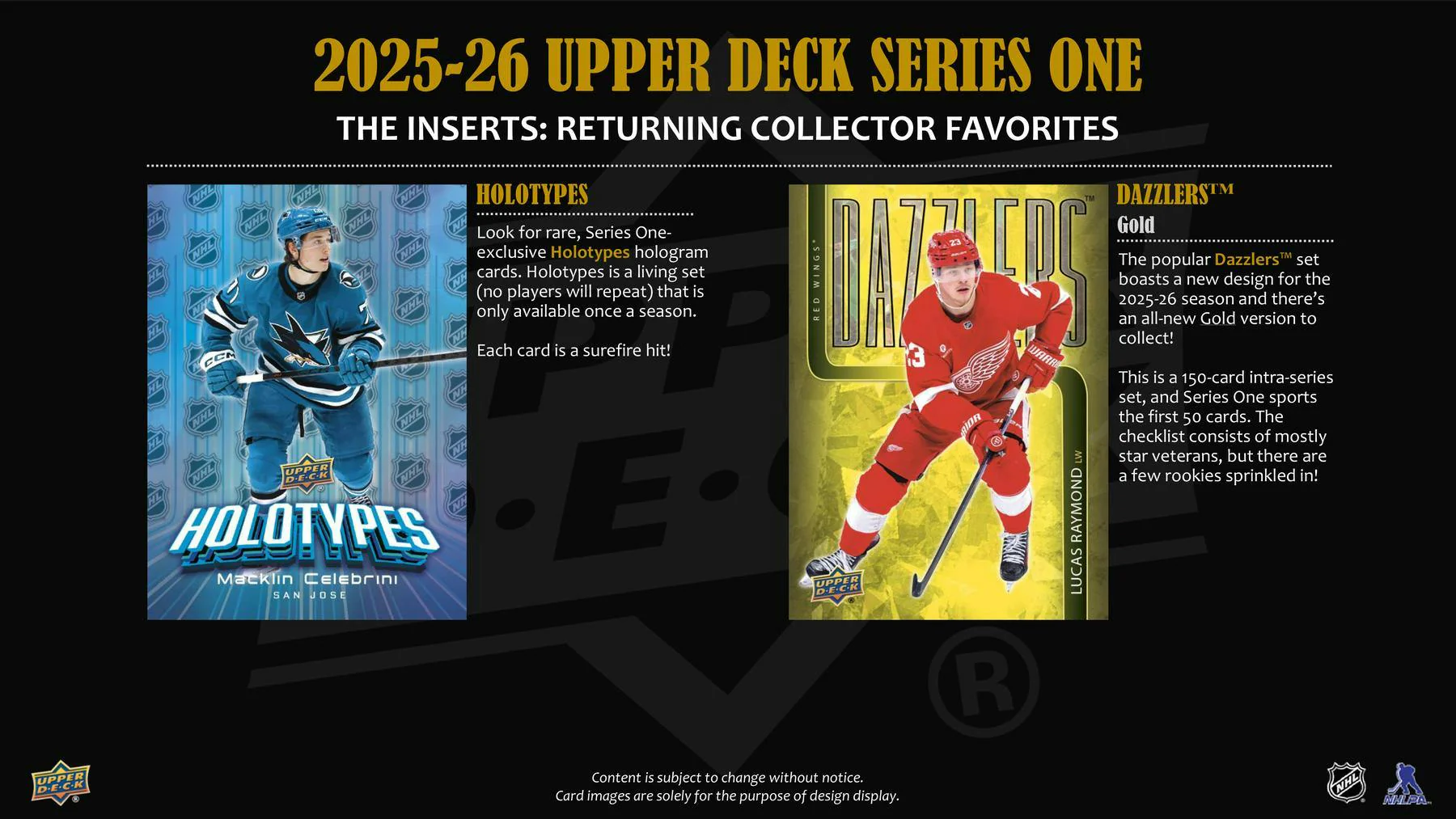 2025-26 Upper Deck Series 1 Hockey Tin Box - Image 4