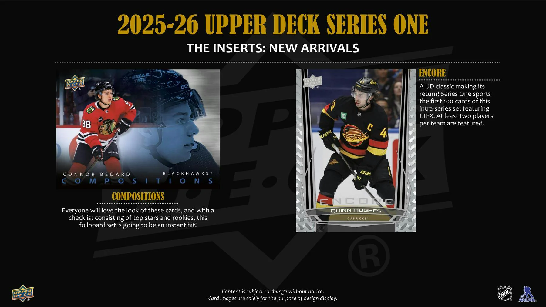 2025-26 Upper Deck Series 1 Hockey Tin Box - Image 7