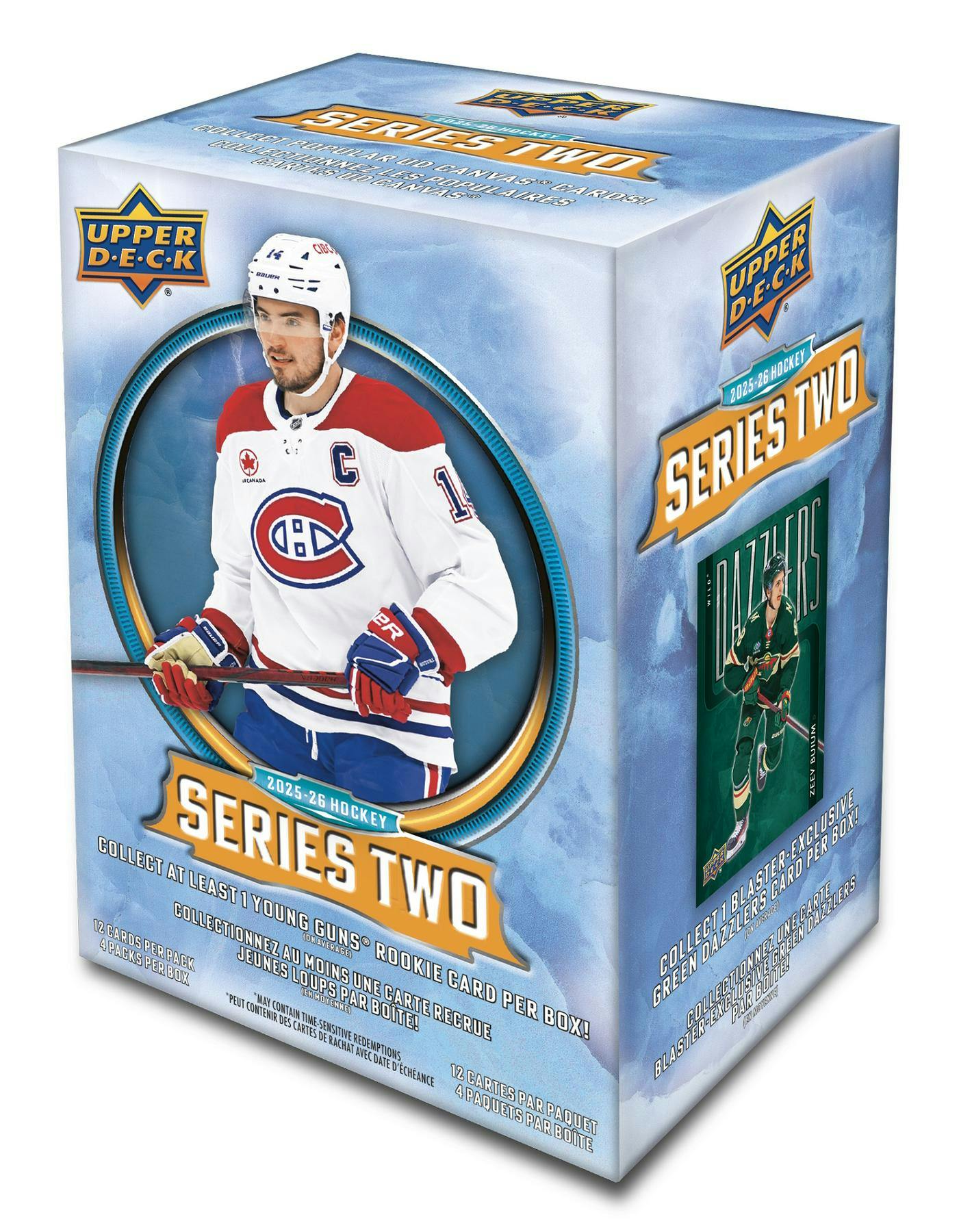 2025/26 Upper Deck Series 2 Hockey Blaster Box