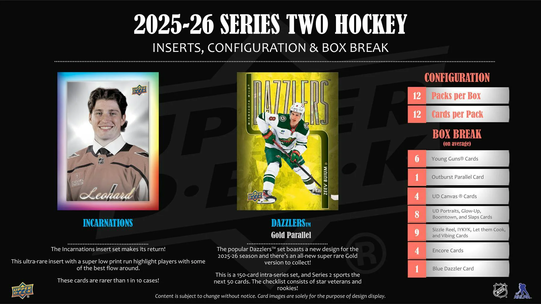 2025-26 Upper Deck Series 2 Hockey Hobby Box - Image 4