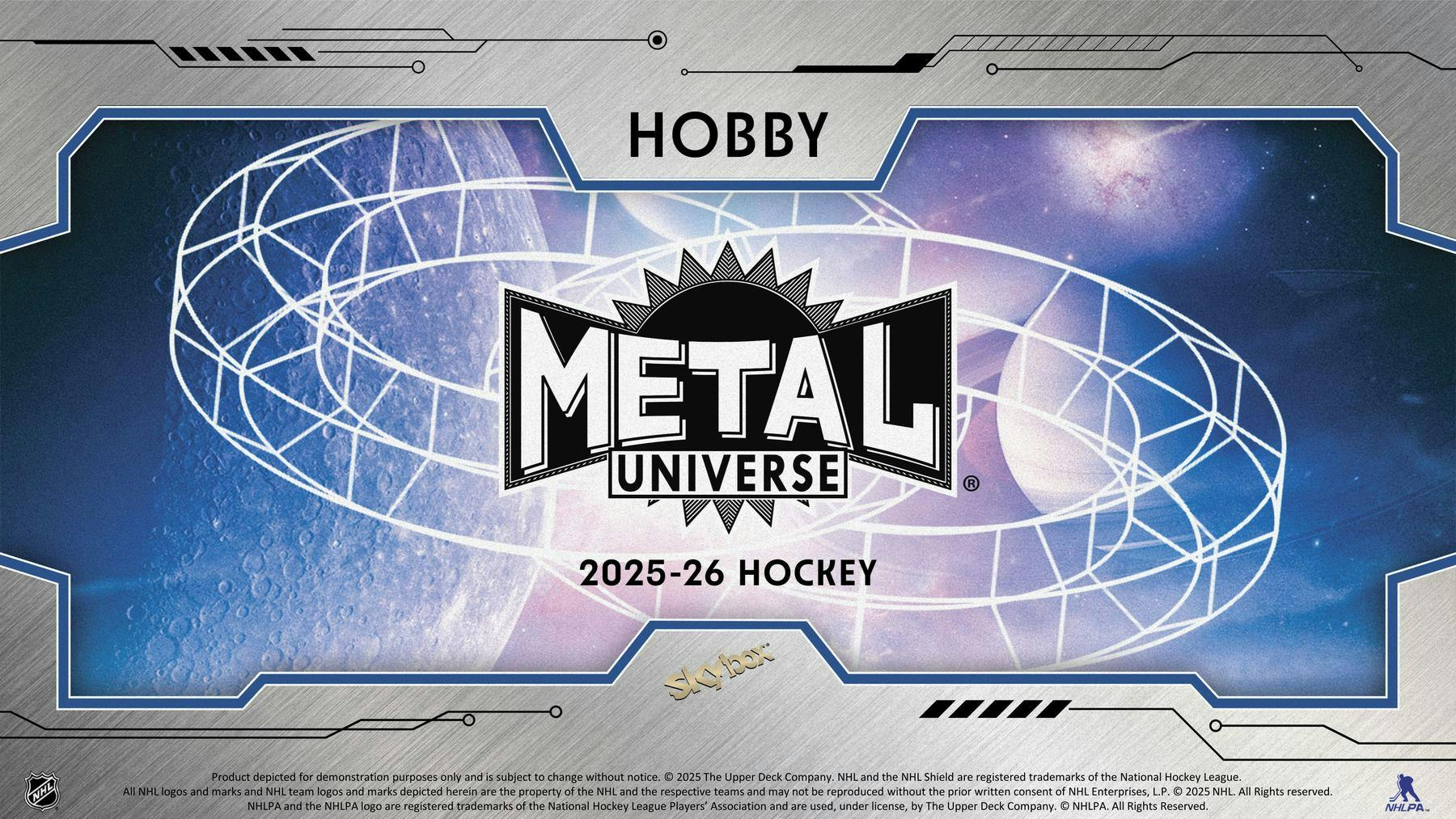 2025-26 Upper Deck Skybox Metal Universe Hockey Hobby Box - Image 2