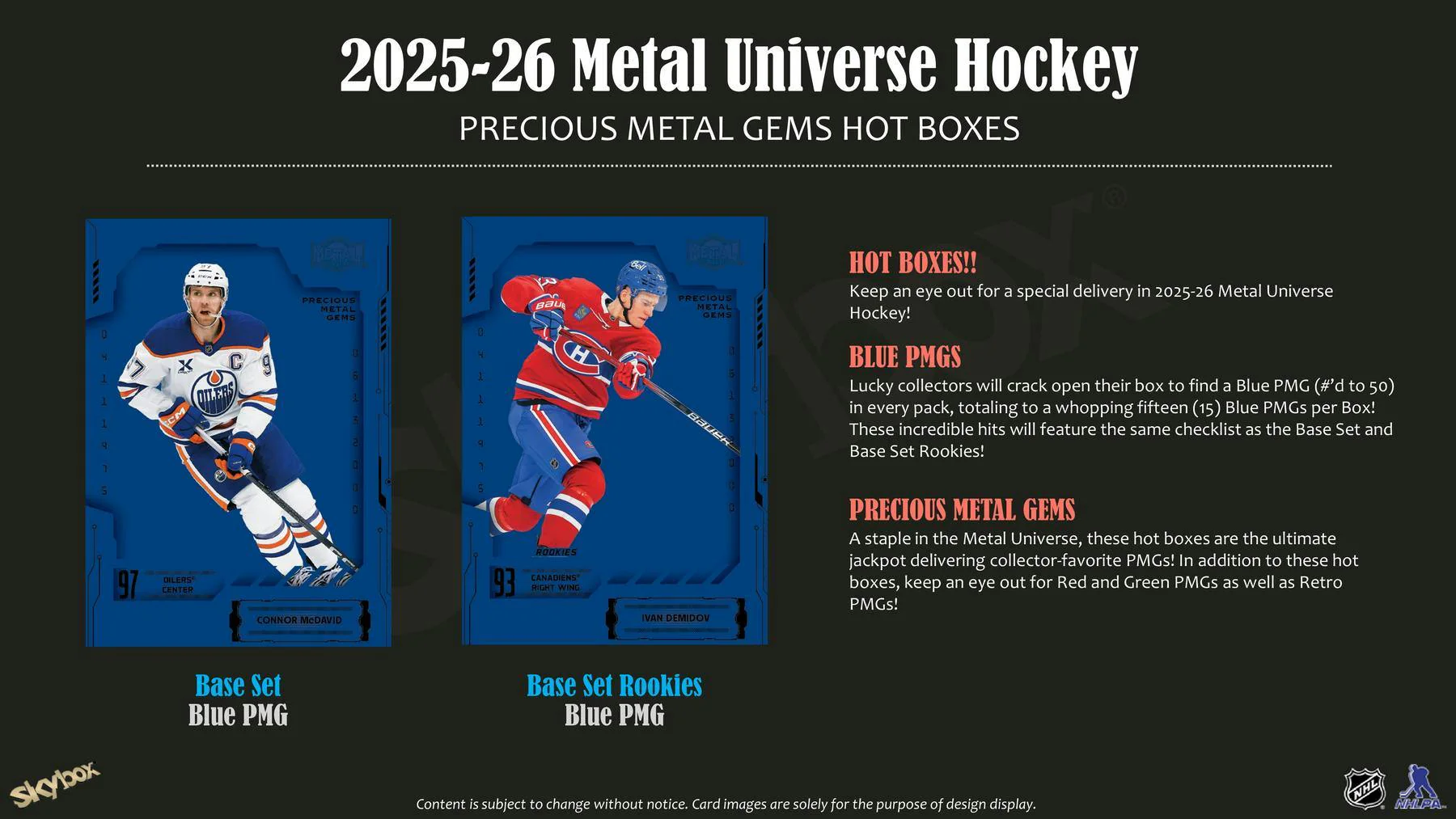 2025-26 Upper Deck Skybox Metal Universe Hockey Hobby Box - Image 4