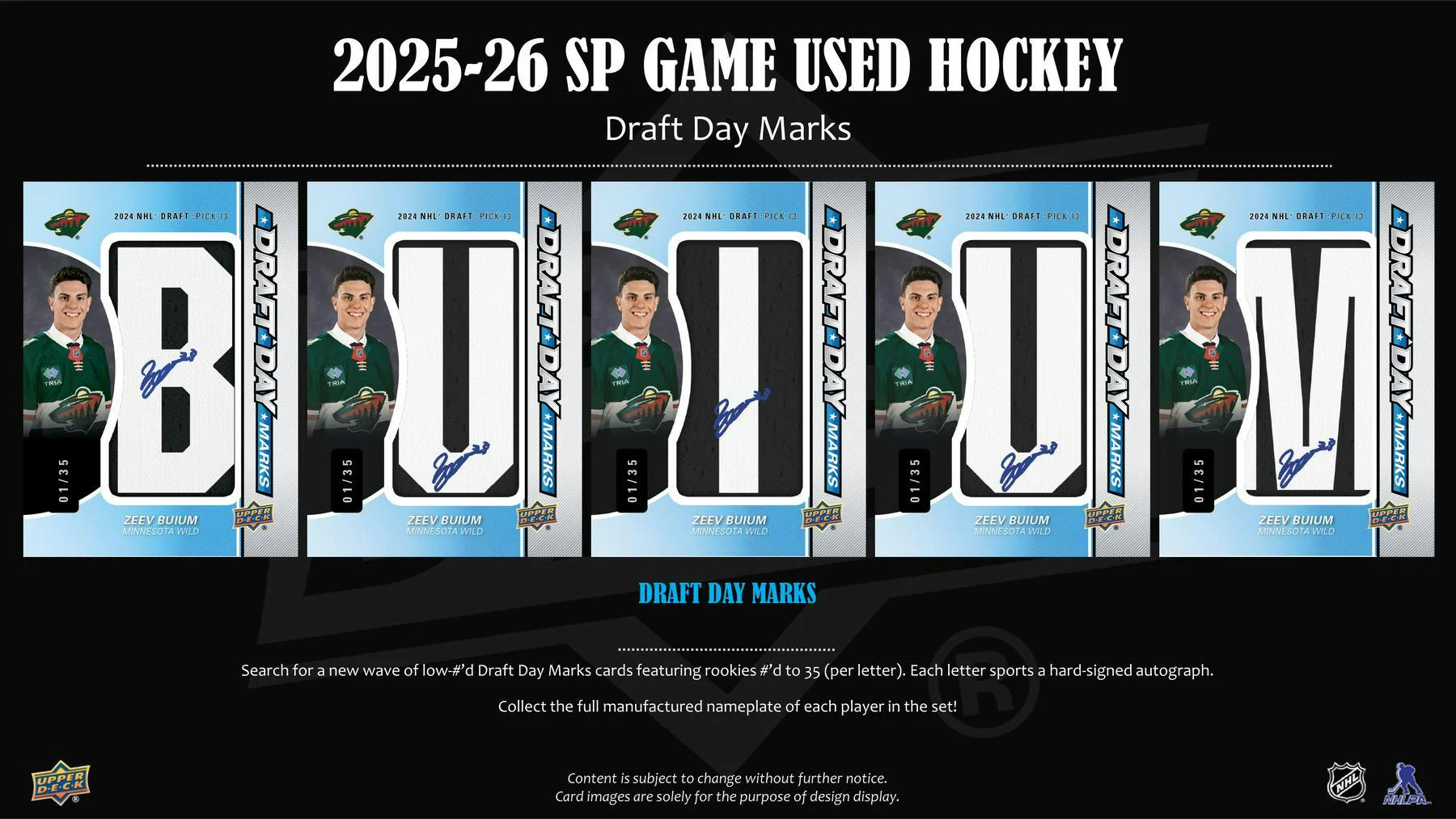 2025/26 Upper Deck SP Game Used Hockey Hobby Box - Image 4