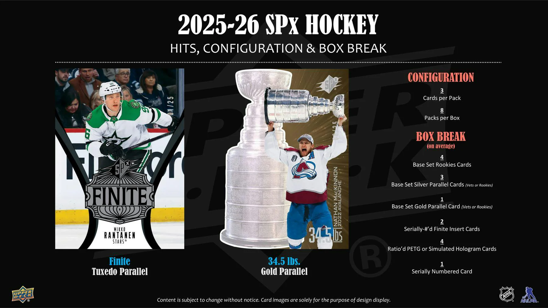 2025-26 Upper Deck SPx Hockey Hobby Box - Image 5