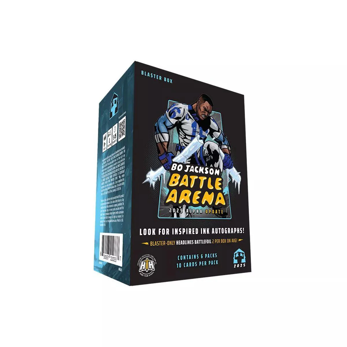2025 Bo Jackson Battle Arena Alpha Update Trading Card Blaster Box
