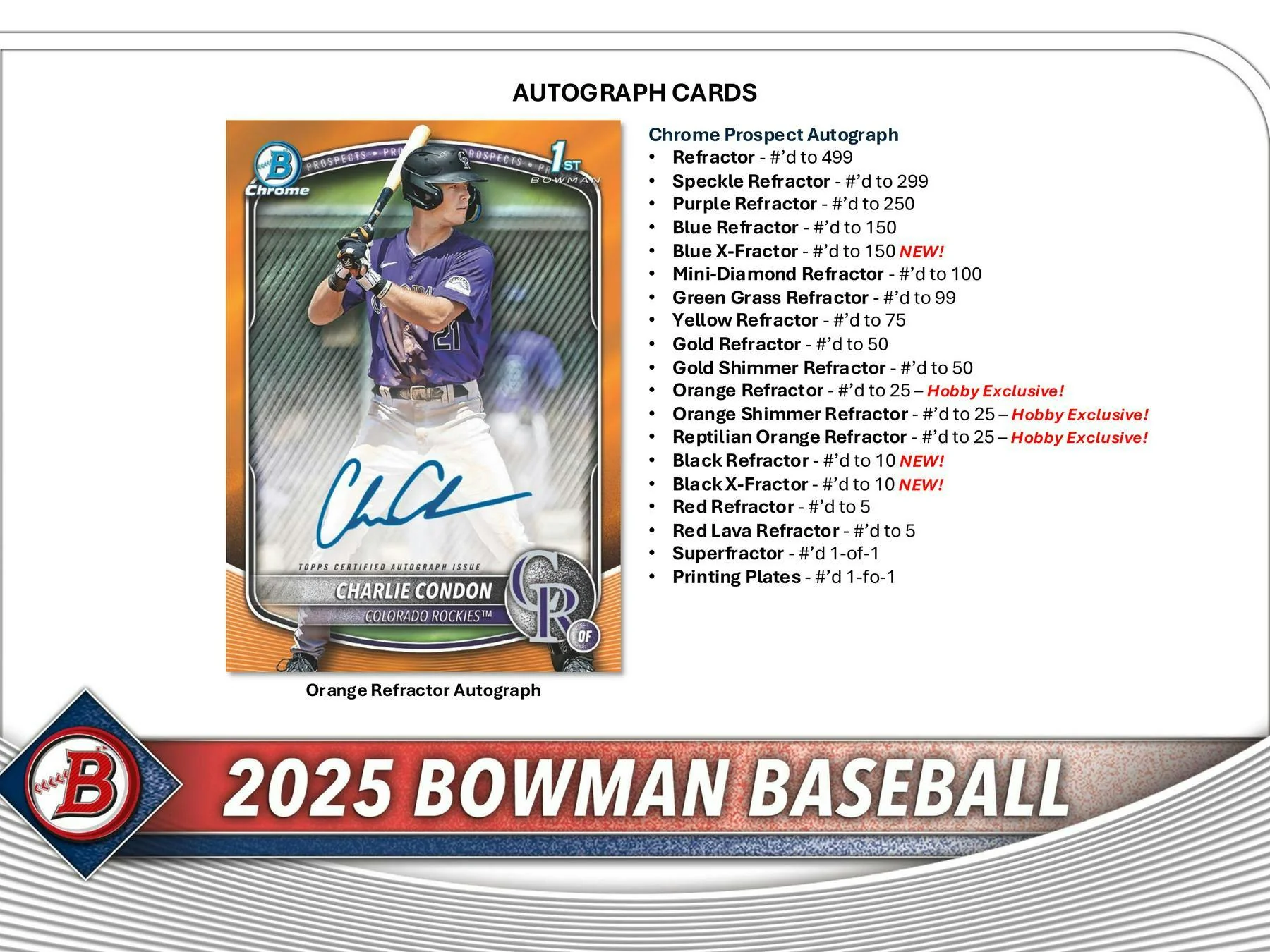2025 Bowman Baseball Hobby Box - Image 9