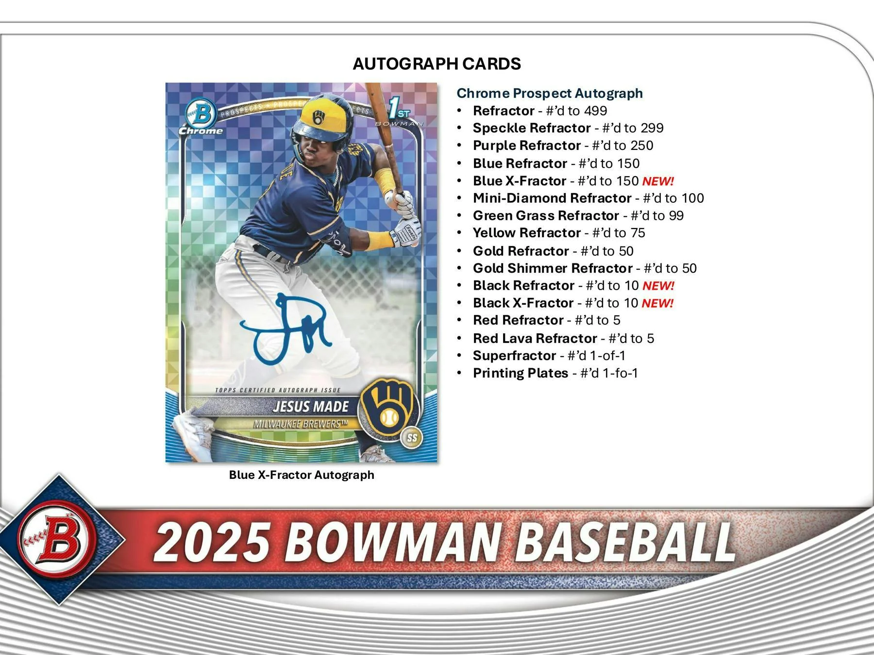 2025 Bowman Baseball Hobby Jumbo Box - Image 9