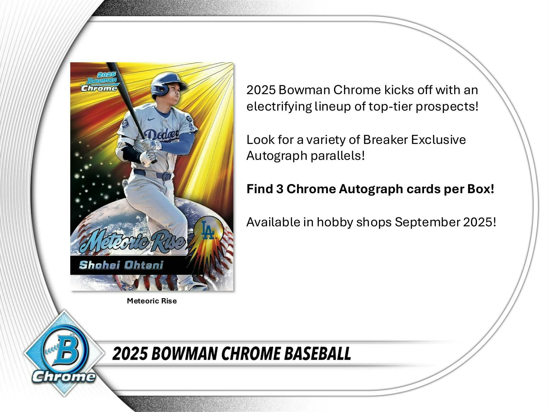 2025 Bowman Chrome Baseball Breakers Delight Box | Columbia Sports Cards - Image 2