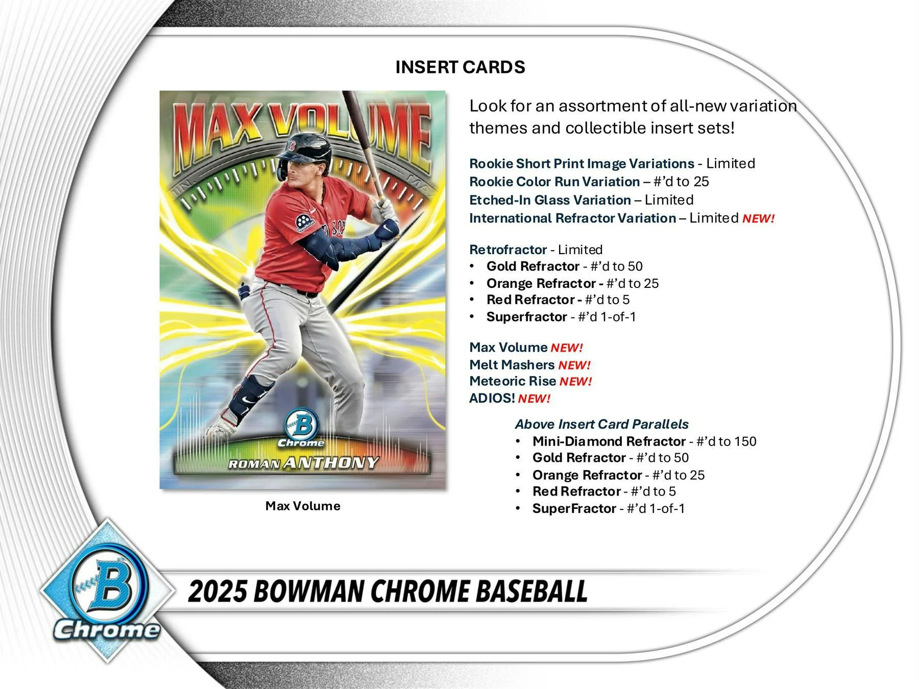 2025 Bowman Chrome Baseball Breakers Delight Box | Columbia Sports Cards - Image 5