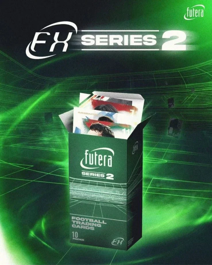 2025 Futera World Football (Soccer) FX Series 2 Hobby Box - Image 2