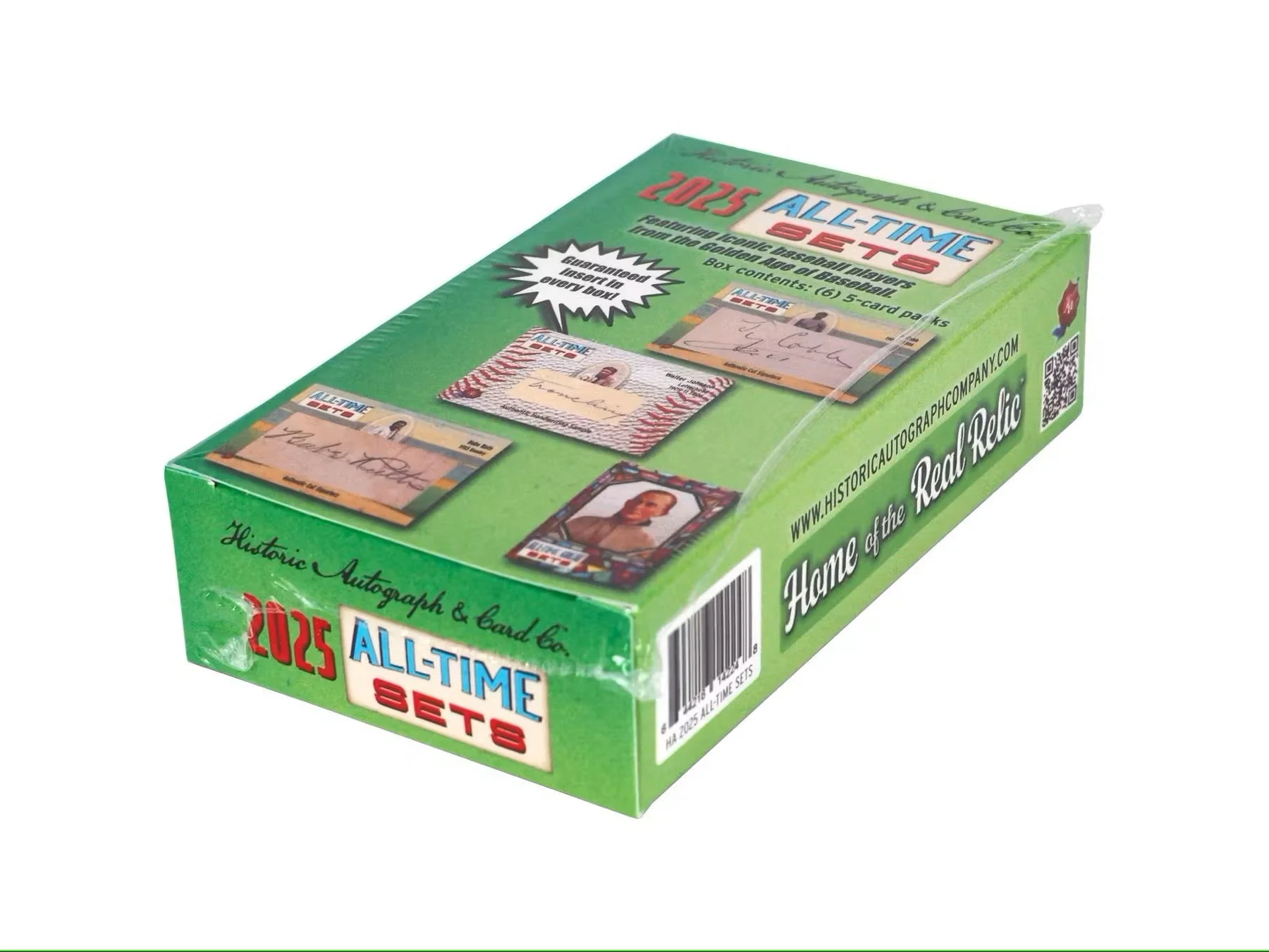 2025 Historic Autographs All Time Sets Baseball Hobby Box - Image 2