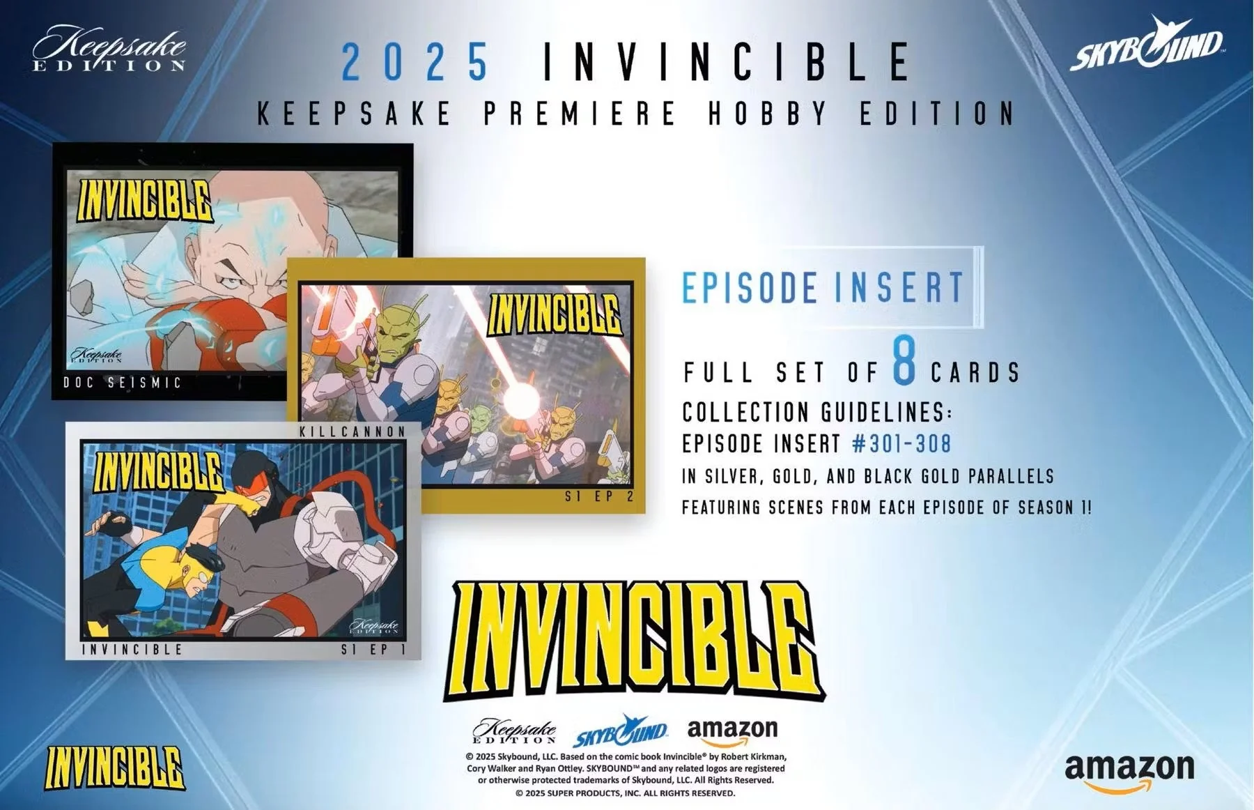 Keepsake Invincible Premiere Edition Hobby Box (Keepsake Trading Cards 2025) | Columbia Sports Cards - Image 17