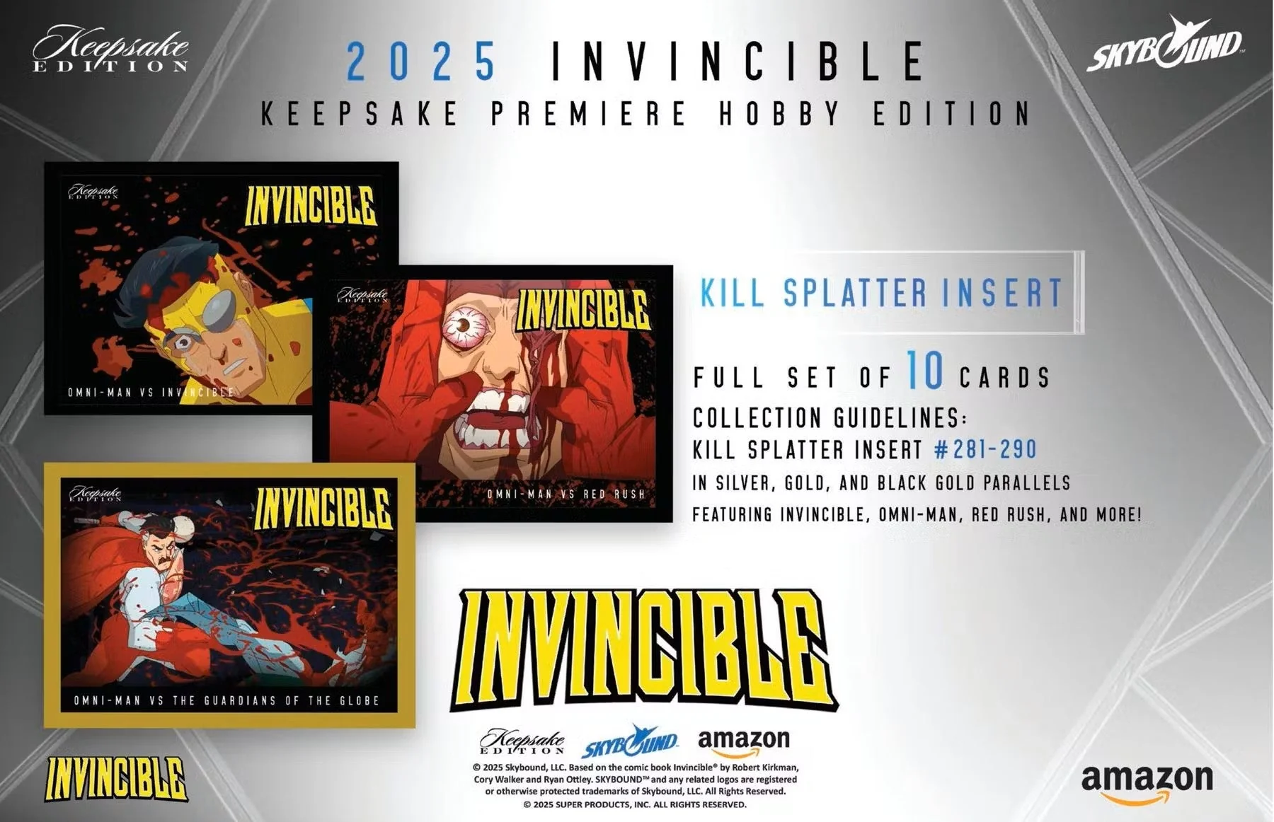 Keepsake Invincible Premiere Edition Hobby Box (Keepsake Trading Cards 2025) | Columbia Sports Cards - Image 21