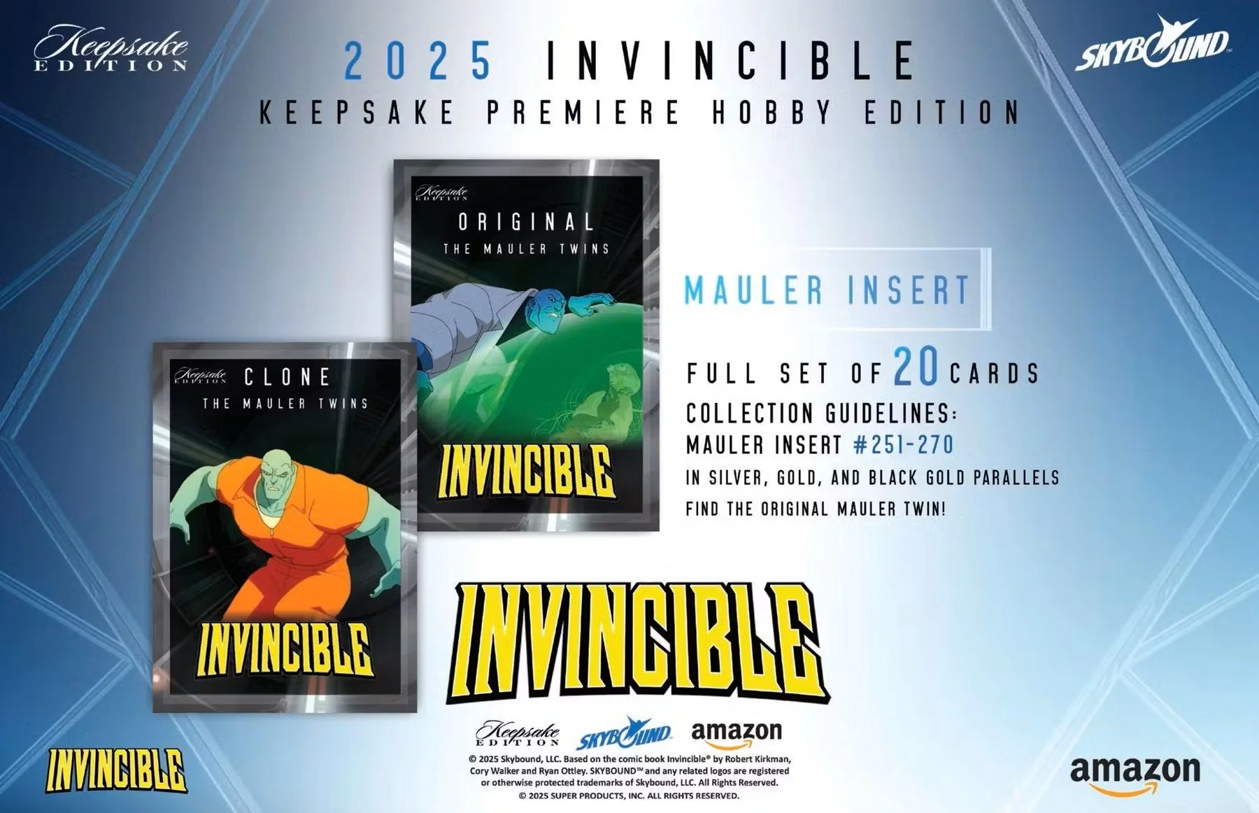 Keepsake Invincible Premiere Edition Hobby Box (Keepsake Trading Cards 2025) | Columbia Sports Cards - Image 22