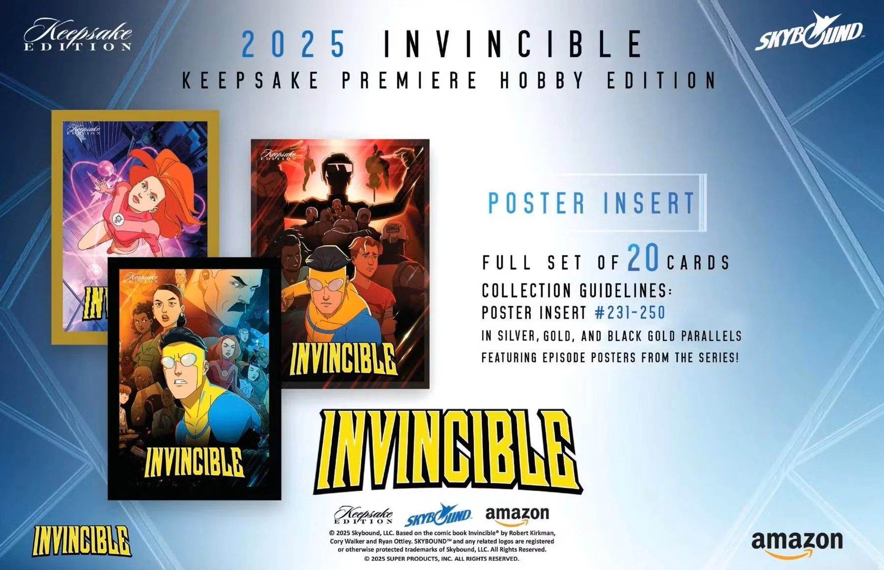Keepsake Invincible Premiere Edition Hobby Box (Keepsake Trading Cards 2025) | Columbia Sports Cards - Image 23