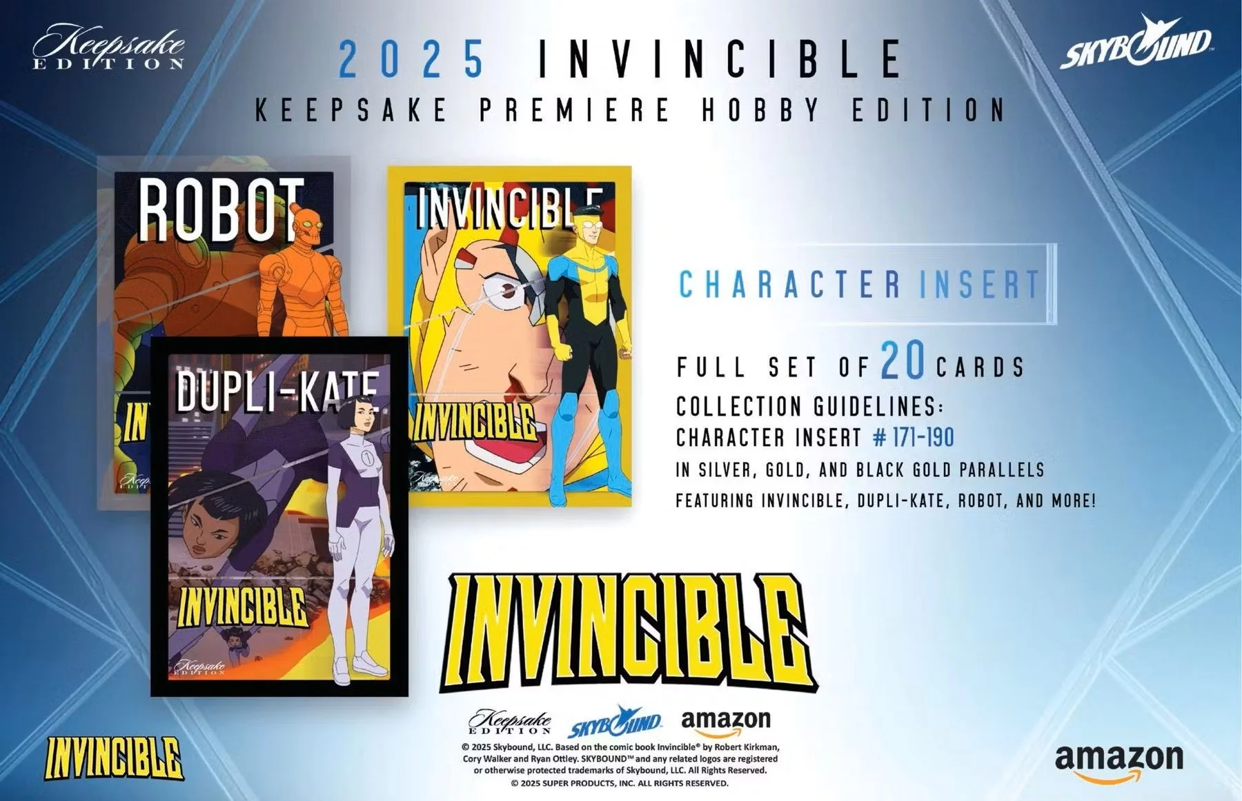 Keepsake Invincible Premiere Edition Hobby Box (Keepsake Trading Cards 2025) | Columbia Sports Cards - Image 26