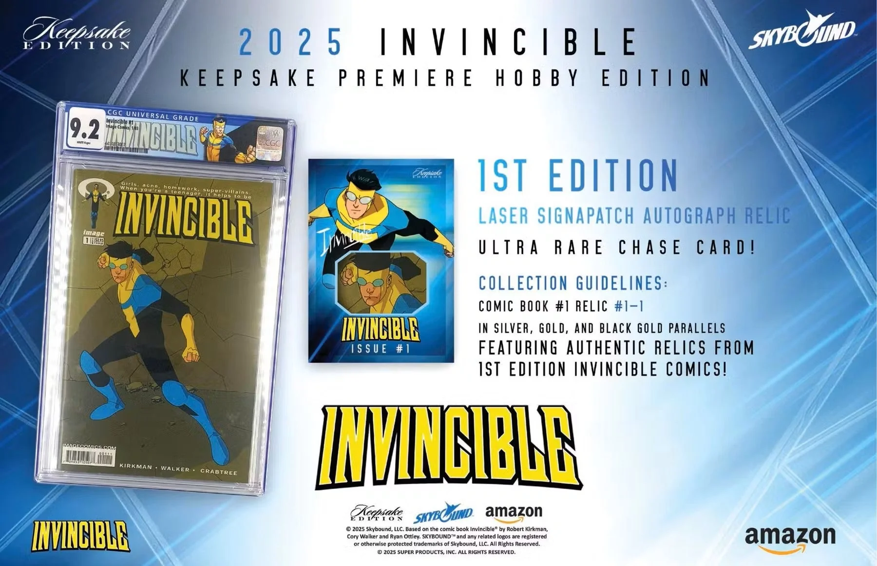 Keepsake Invincible Premiere Edition Hobby Box (Keepsake Trading Cards 2025) | Columbia Sports Cards - Image 5