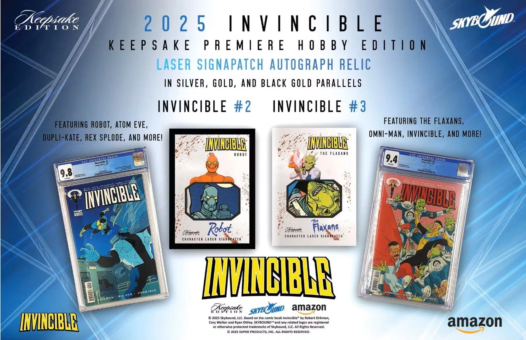 Keepsake Invincible Premiere Edition Hobby Box (Keepsake Trading Cards 2025) | Columbia Sports Cards - Image 6