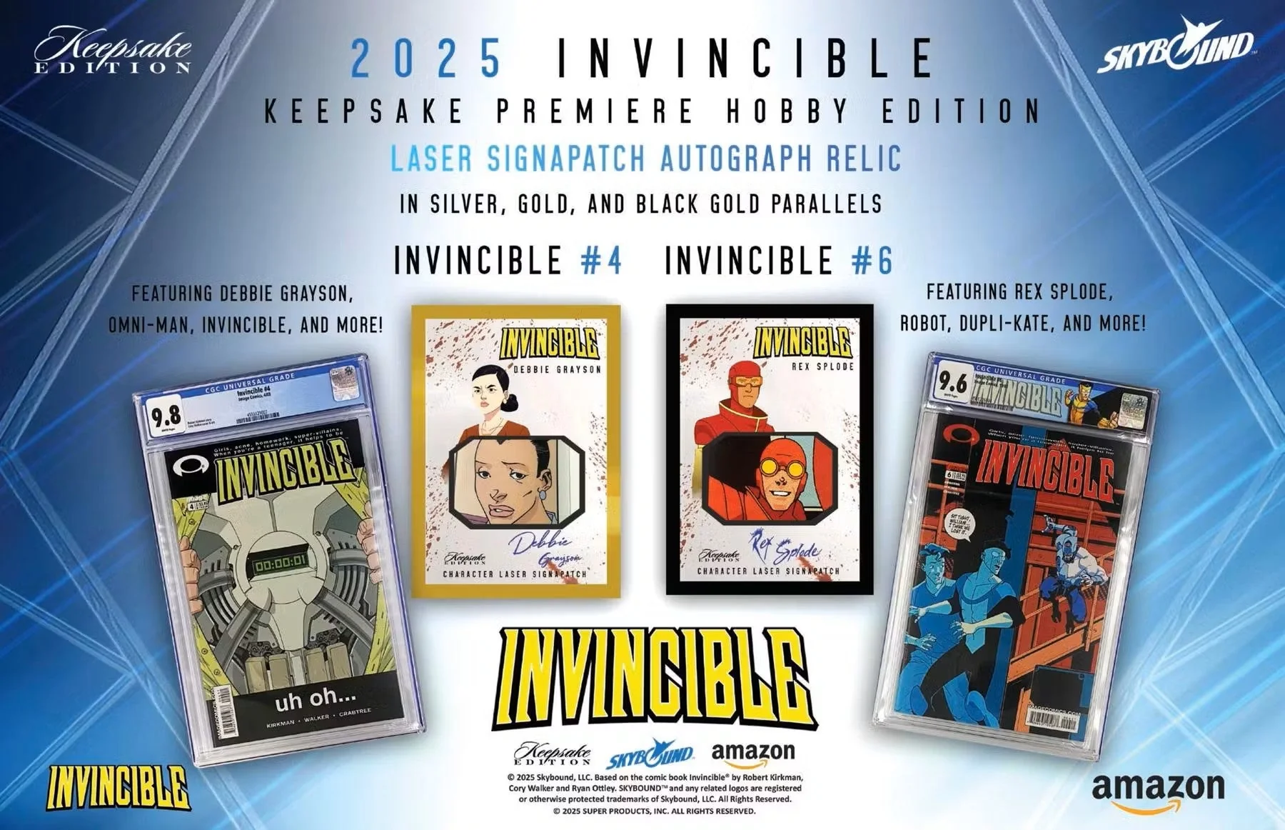 Keepsake Invincible Premiere Edition Hobby Box (Keepsake Trading Cards 2025) | Columbia Sports Cards - Image 7