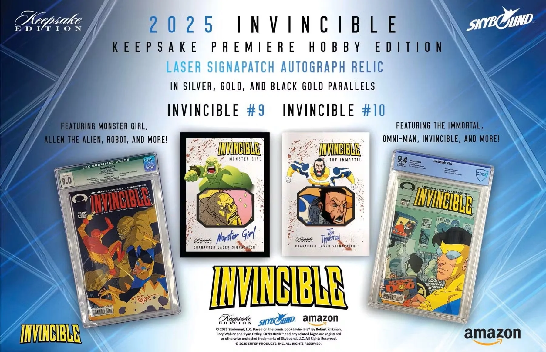 Keepsake Invincible Premiere Edition Hobby Box (Keepsake Trading Cards 2025) | Columbia Sports Cards - Image 8