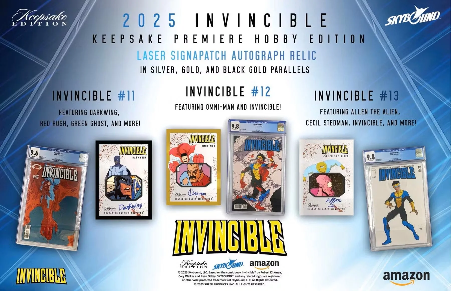 Keepsake Invincible Premiere Edition Hobby Box (Keepsake Trading Cards 2025) | Columbia Sports Cards - Image 9
