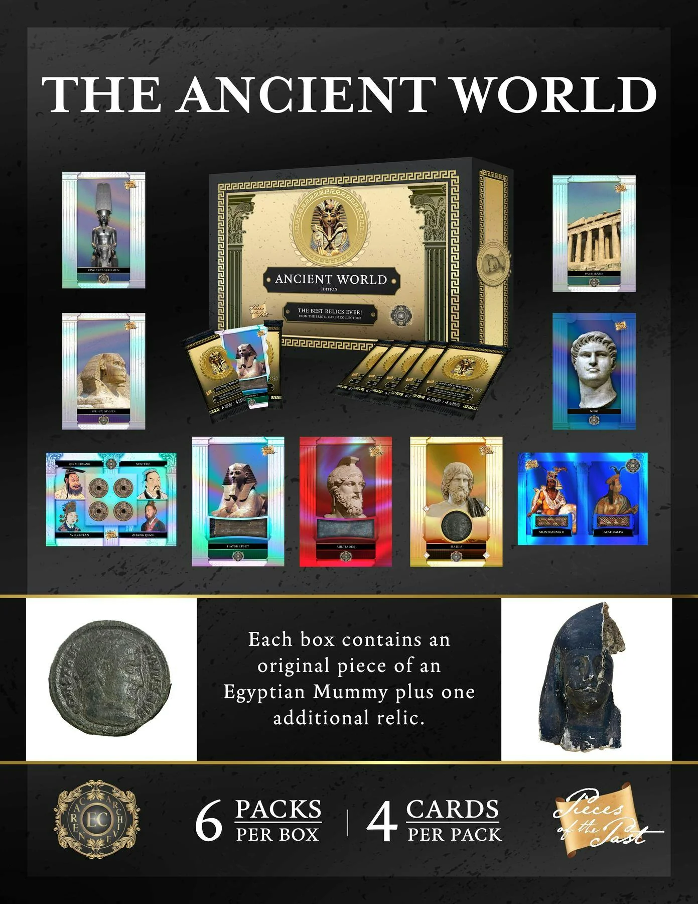 2025 Keepsake Pieces of the Past Ancient World Hobby Box | Columbia Sports Cards