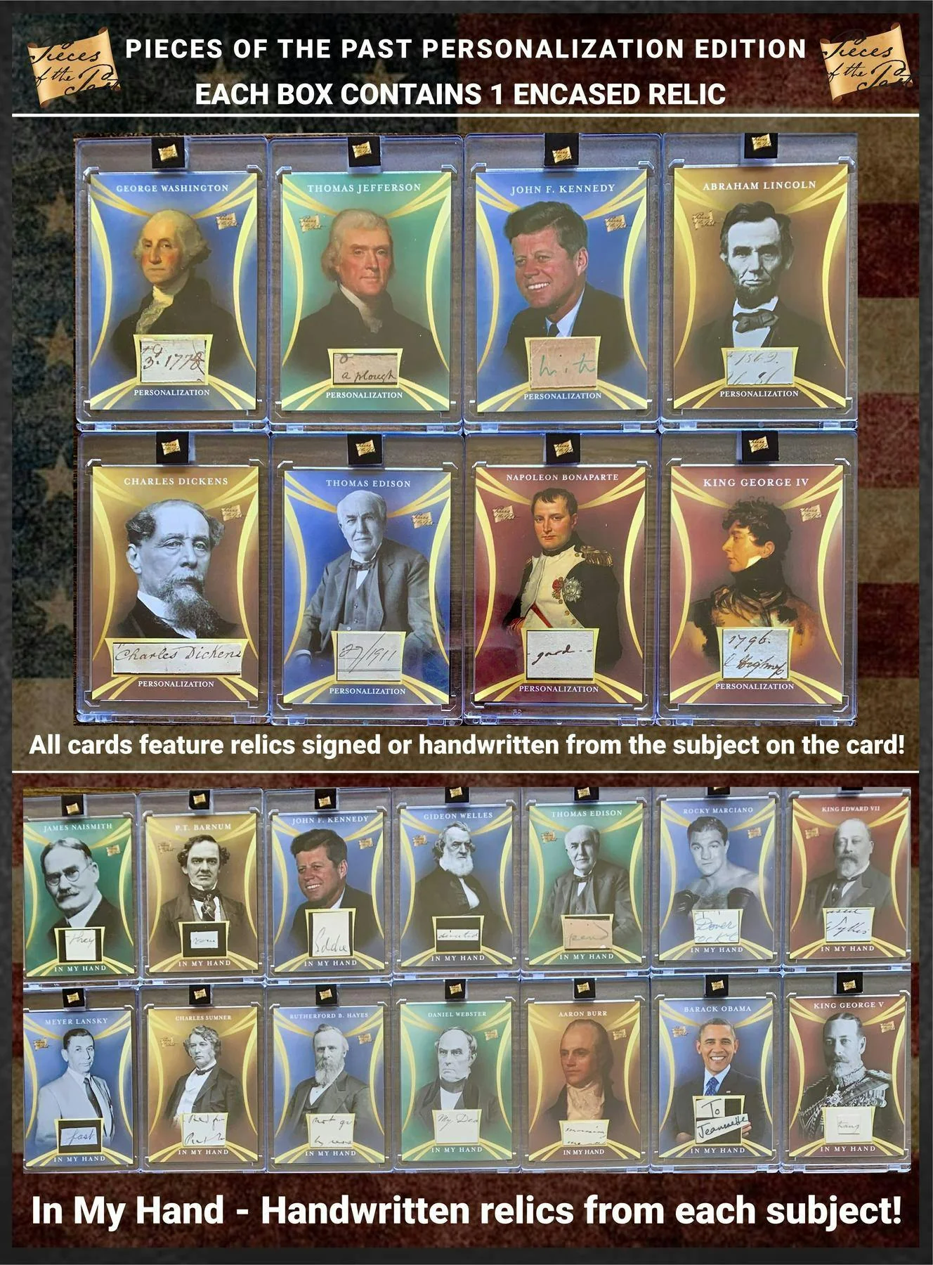 2025 Keepsake Pieces of the Past Personalization Edition Hobby Box | Columbia Sports Cards - Image 2
