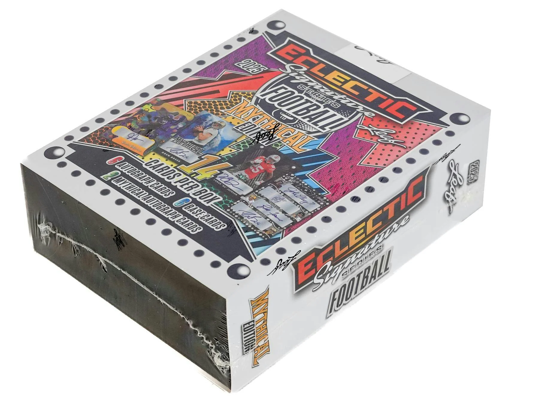 2025 Leaf Eclectic Signature Series Football Mythical Hobby Box | Columbia Sports Cards - Image 2