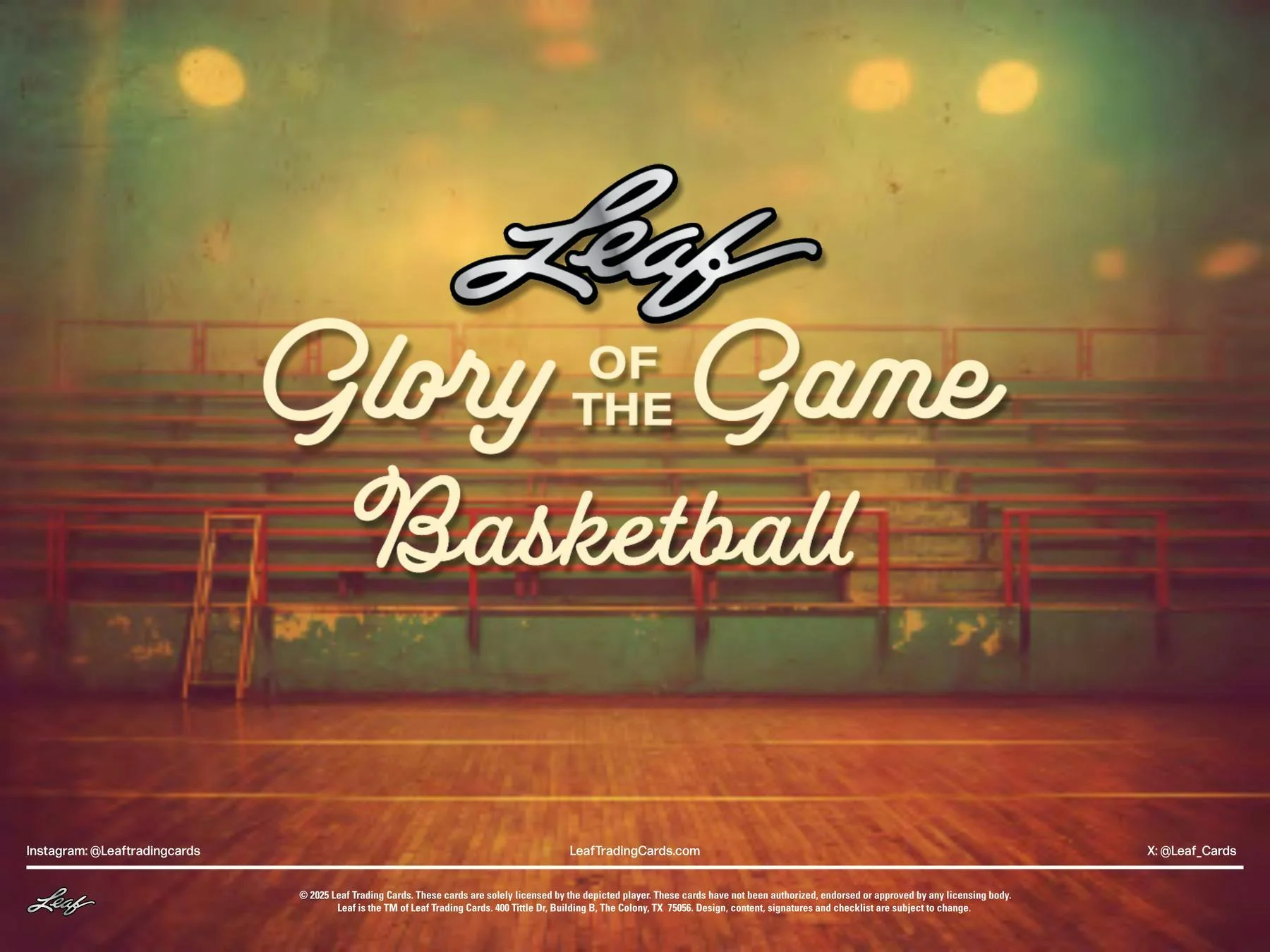 2025 Leaf Glory of the Game Basketball Hobby Box | Columbia Sports Cards - Image 3
